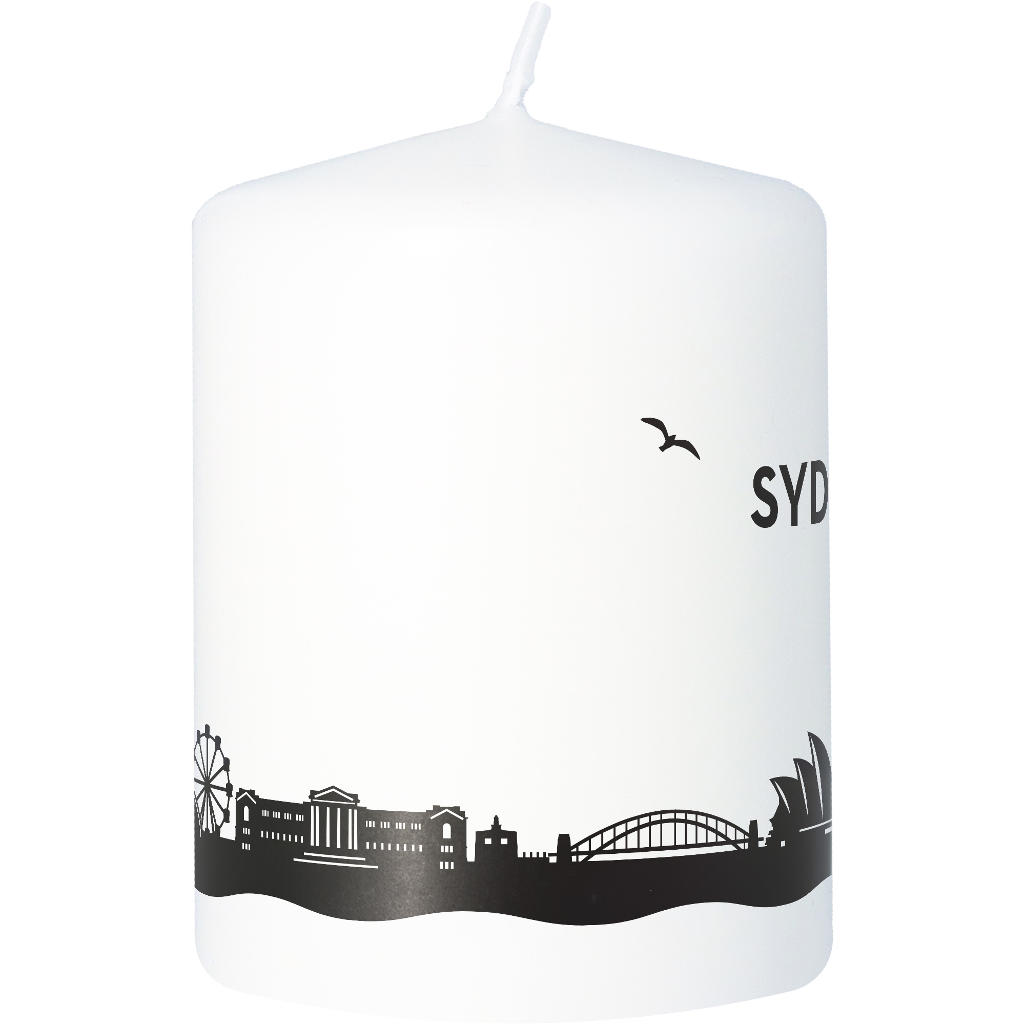 Stumpenkerze Skyline Sydney Tier, Vogel