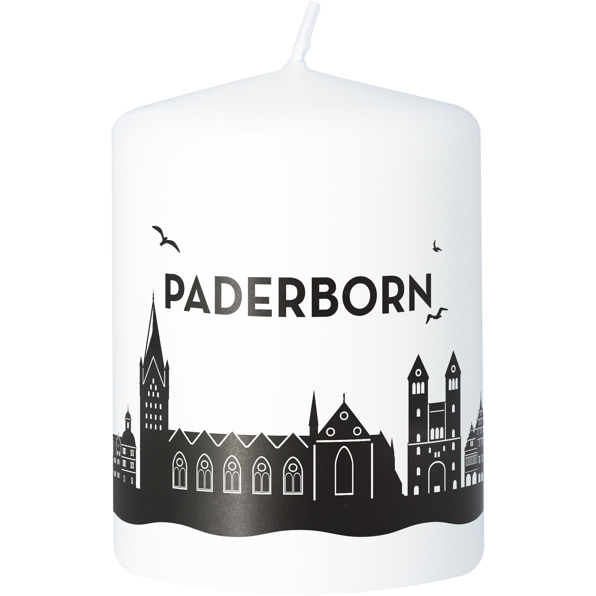 Stumpenkerze Skyline Paderborn Stumpenkerze Skyline Paderborn