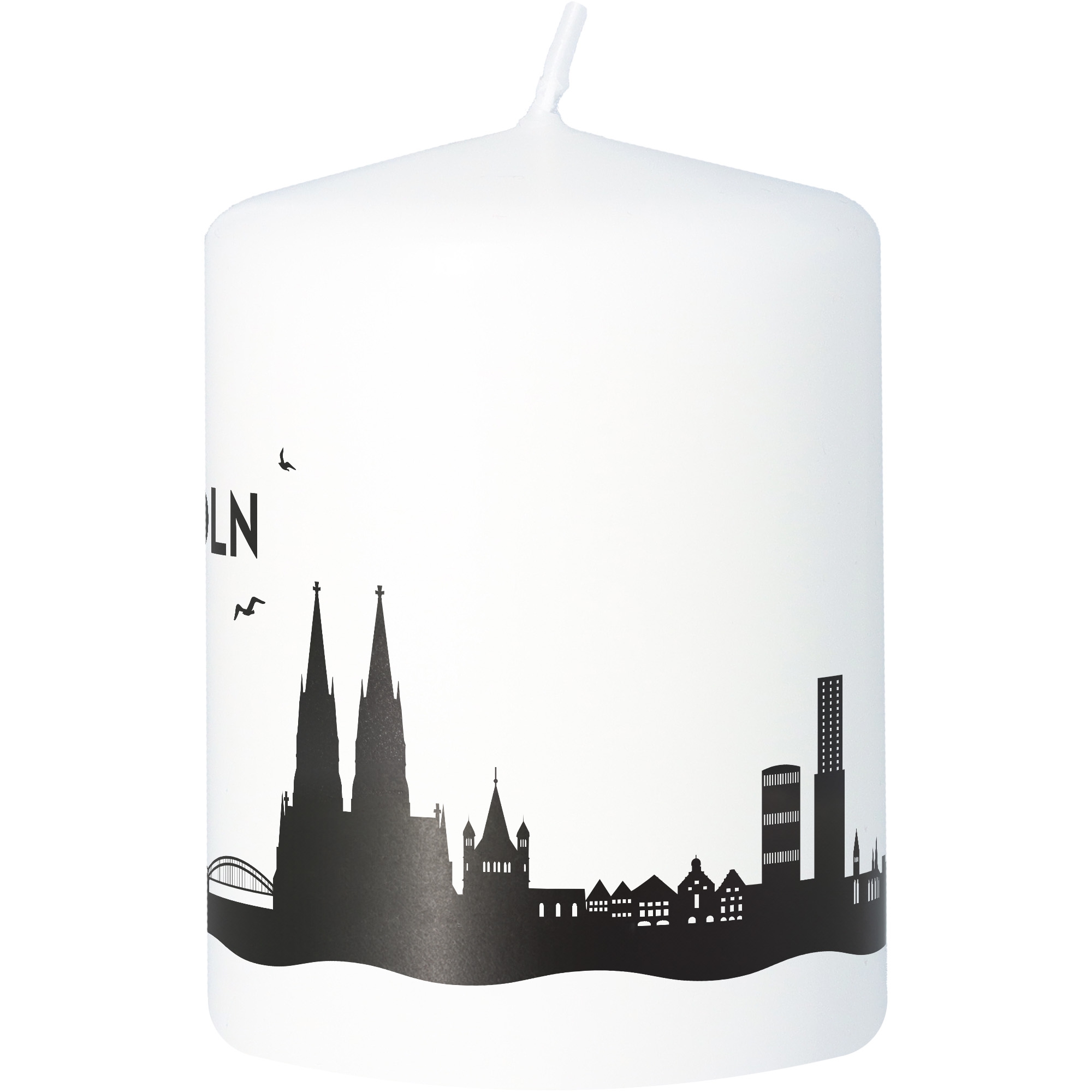 Stumpenkerze Skyline Köln Stumpenkerze Skyline Köln