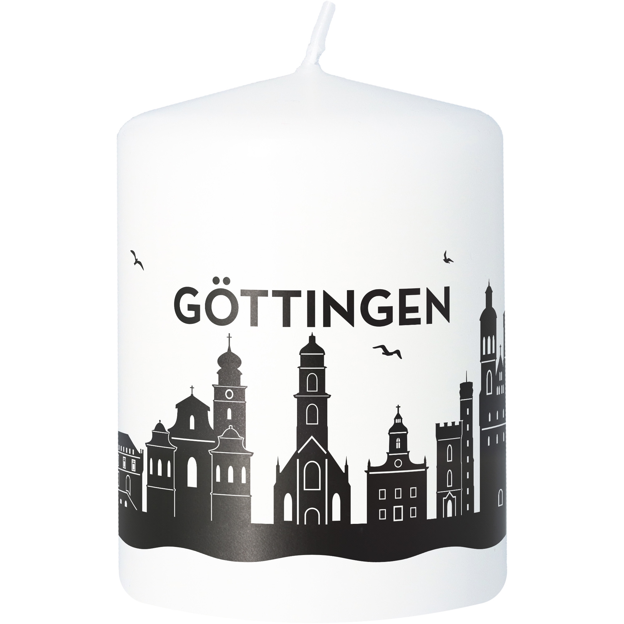 Stumpenkerze Skyline Göttingen Stumpenkerze Skyline Göttingen