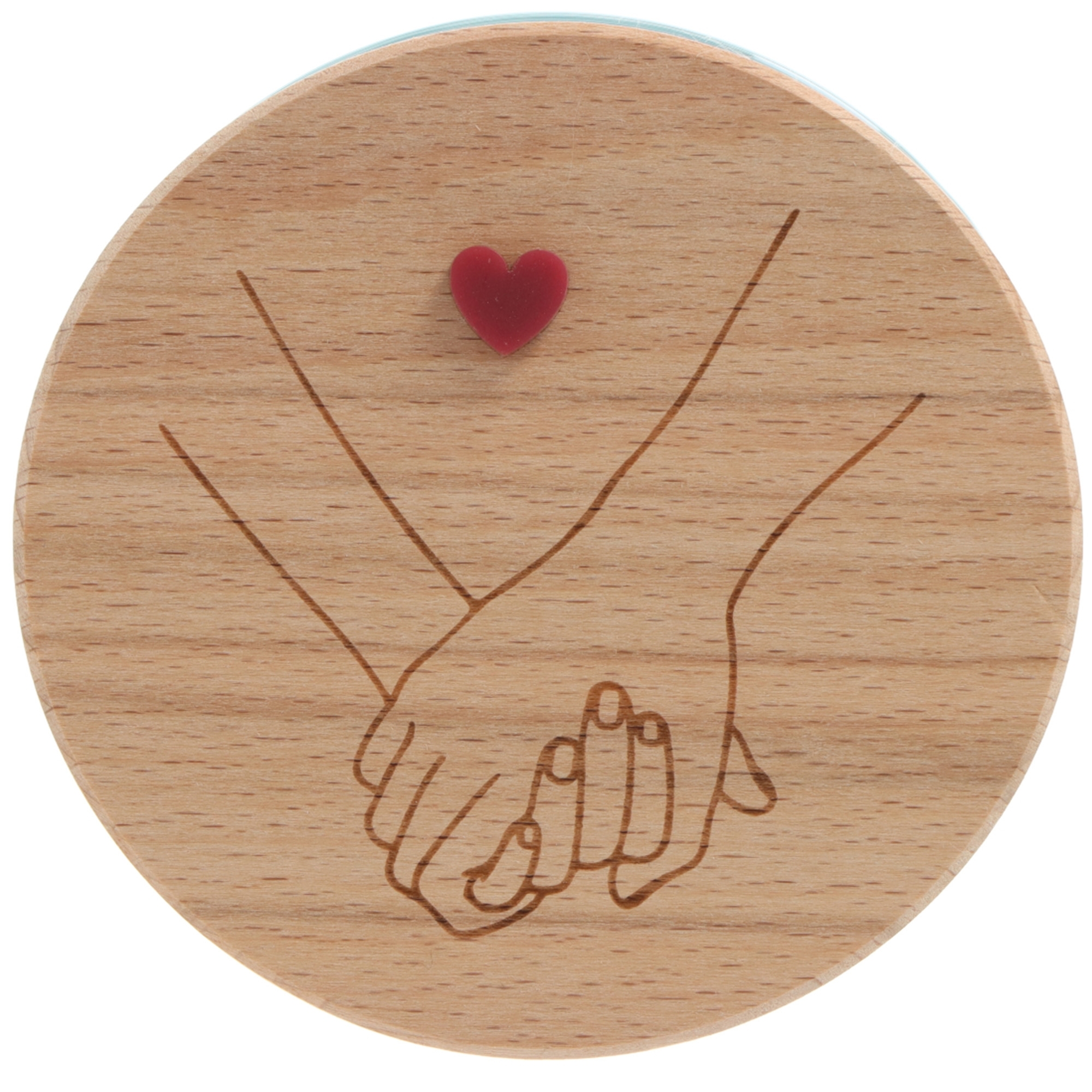 Holzplatte, Hände halten, Herz, Liebe, Paar