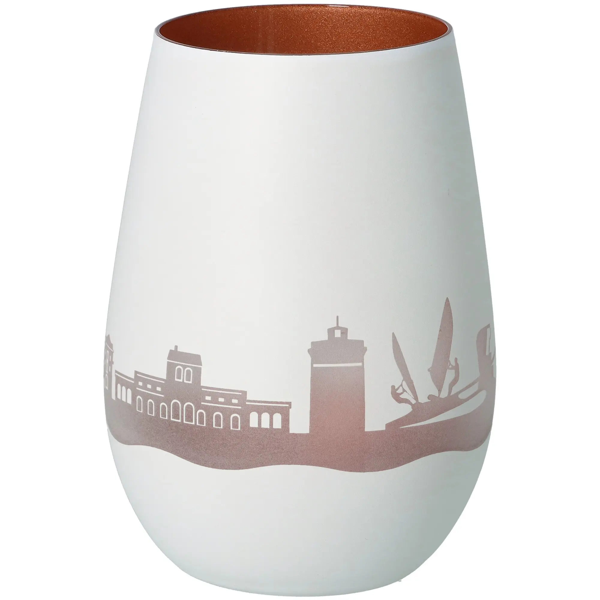 Windlicht Skyline Juist