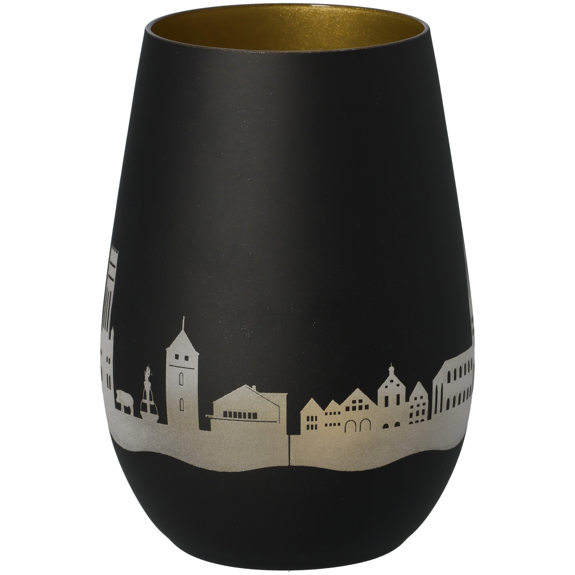 Windlicht Skyline Lüneburg Töpferei, Krug, Tasse, Lampe