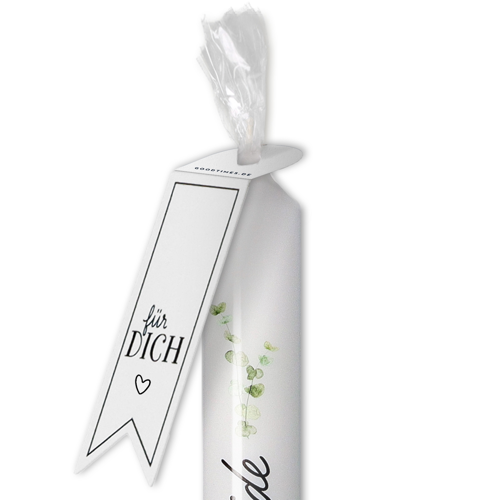 Stabkerze Eukalyptus "Team Bride"