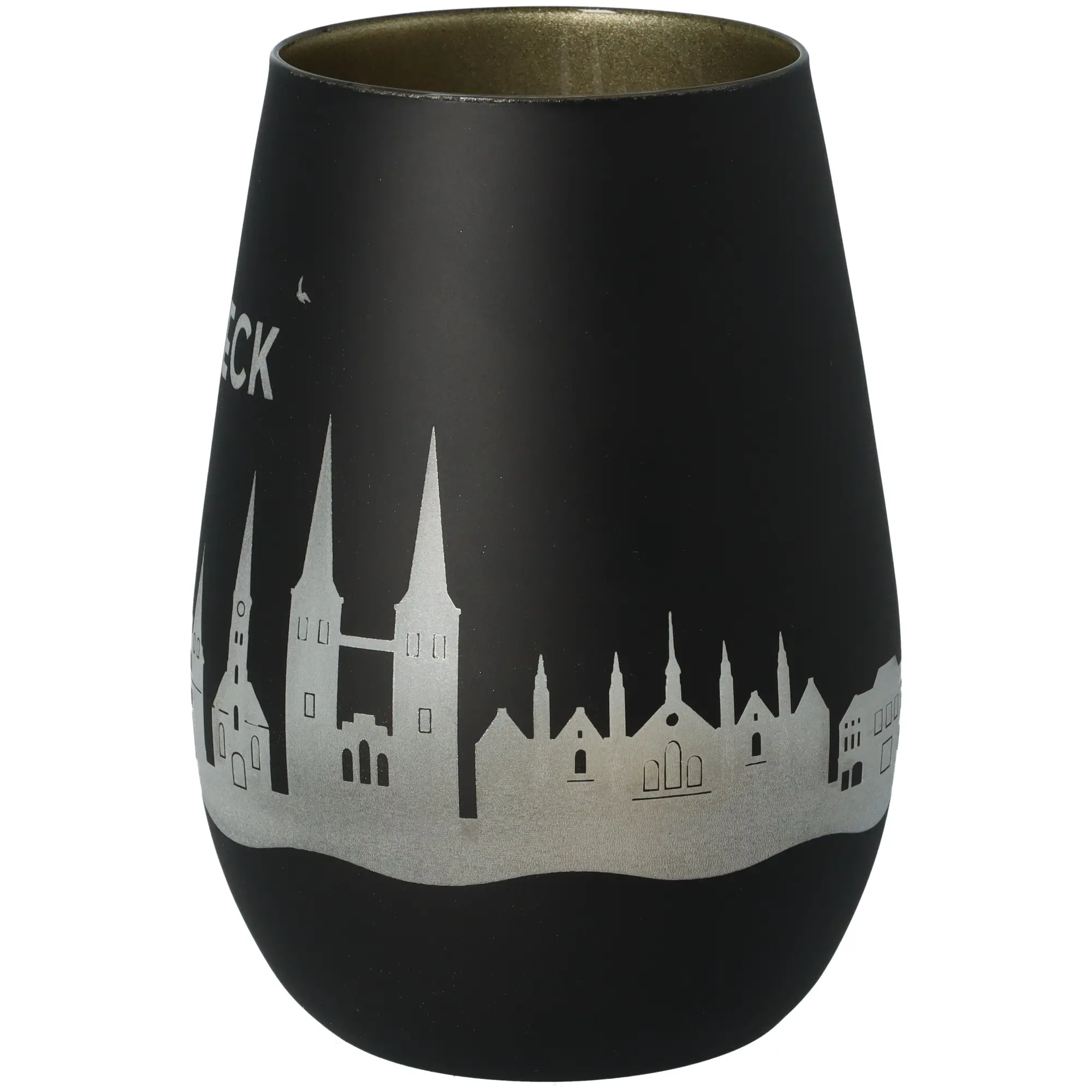 Windlicht Skyline Lübeck
