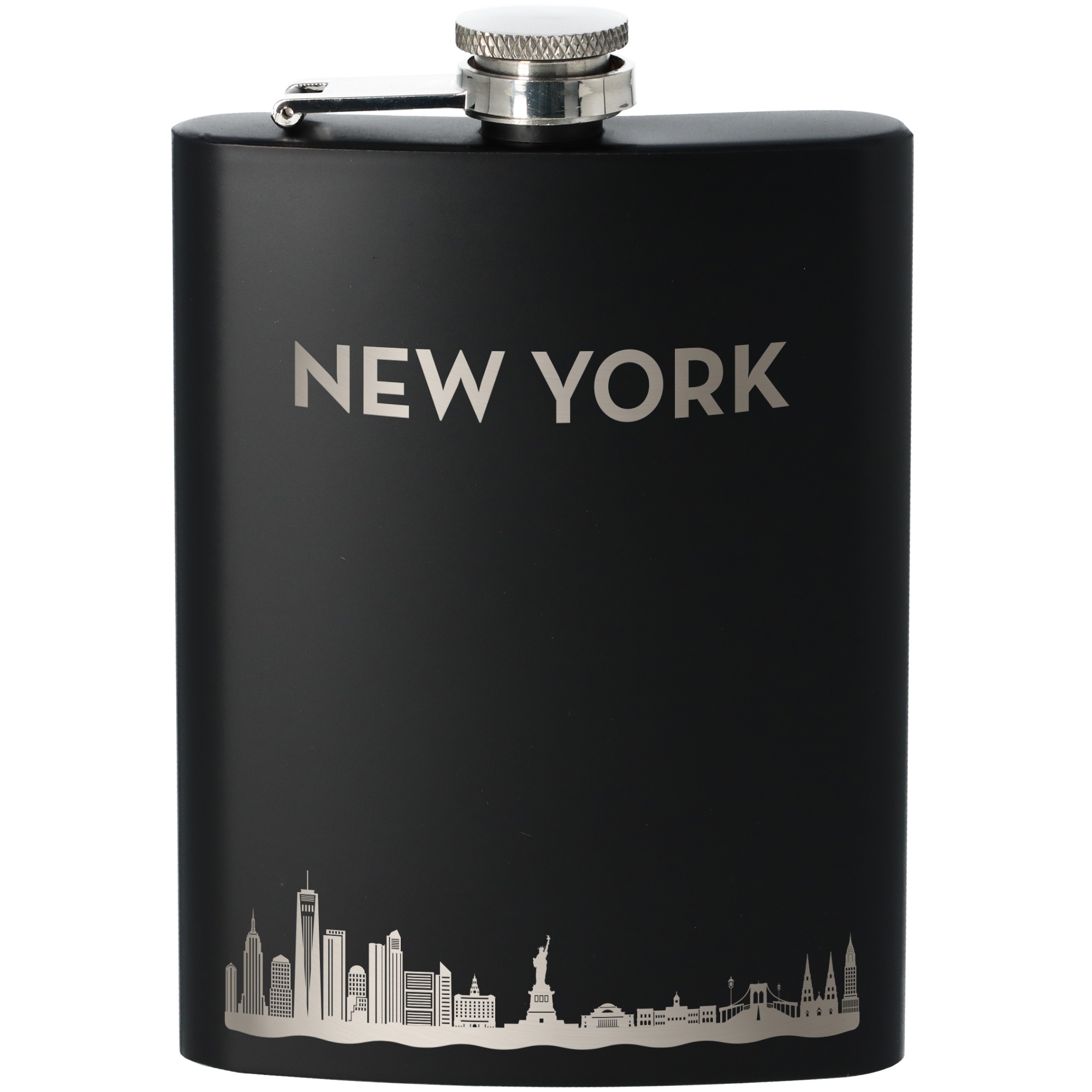 Flachmann Skyline New York Flasche, Rasierwasser