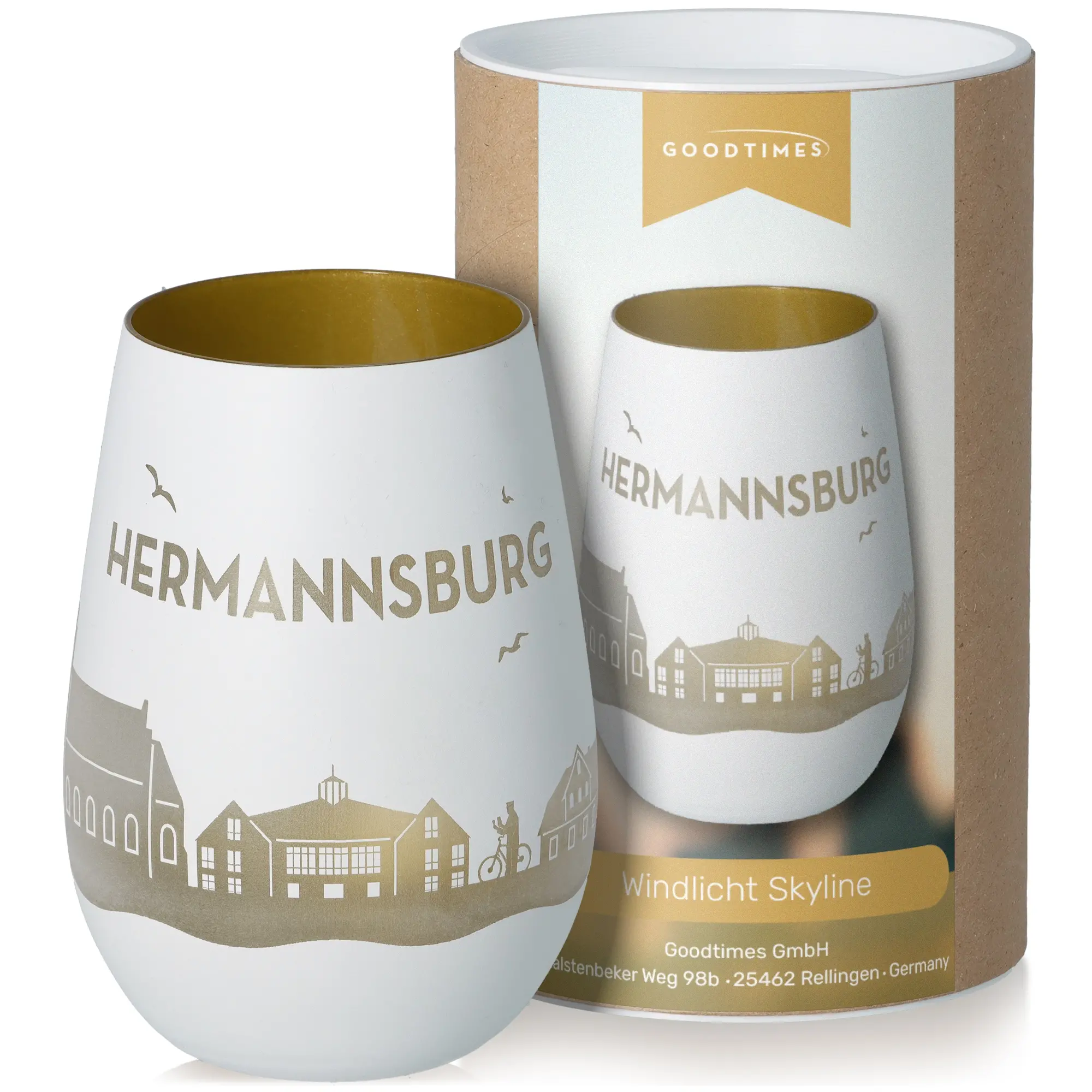 Windlicht Skyline Hermannsburg