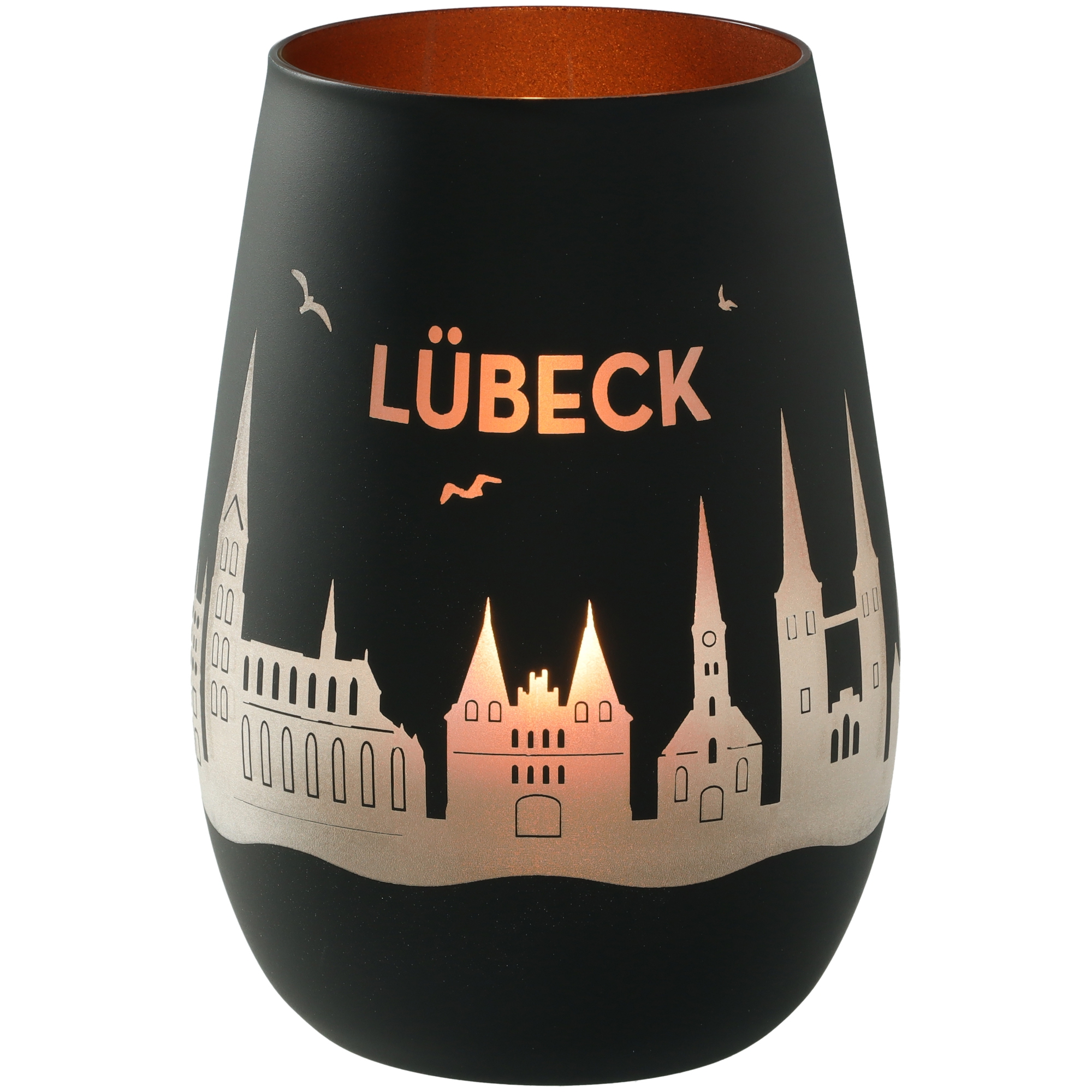 Windlicht Skyline Lübeck Windlicht Skyline Lübeck