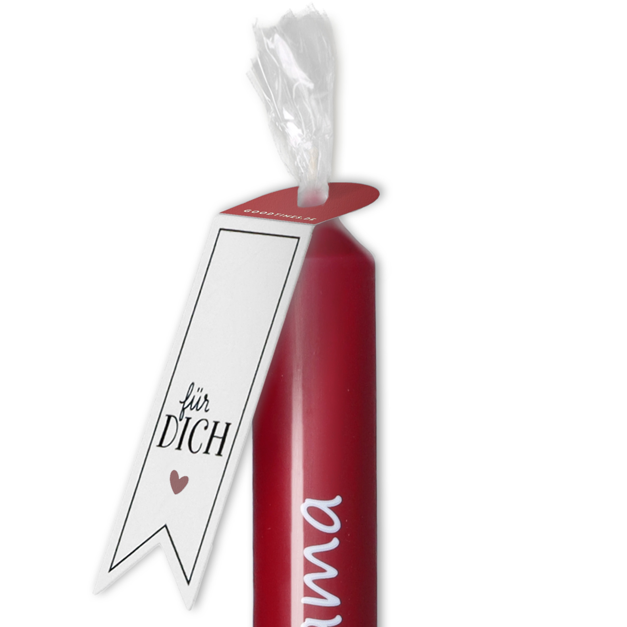 Stabkerze "Danke Mama" Stabkerze "Danke Mama"