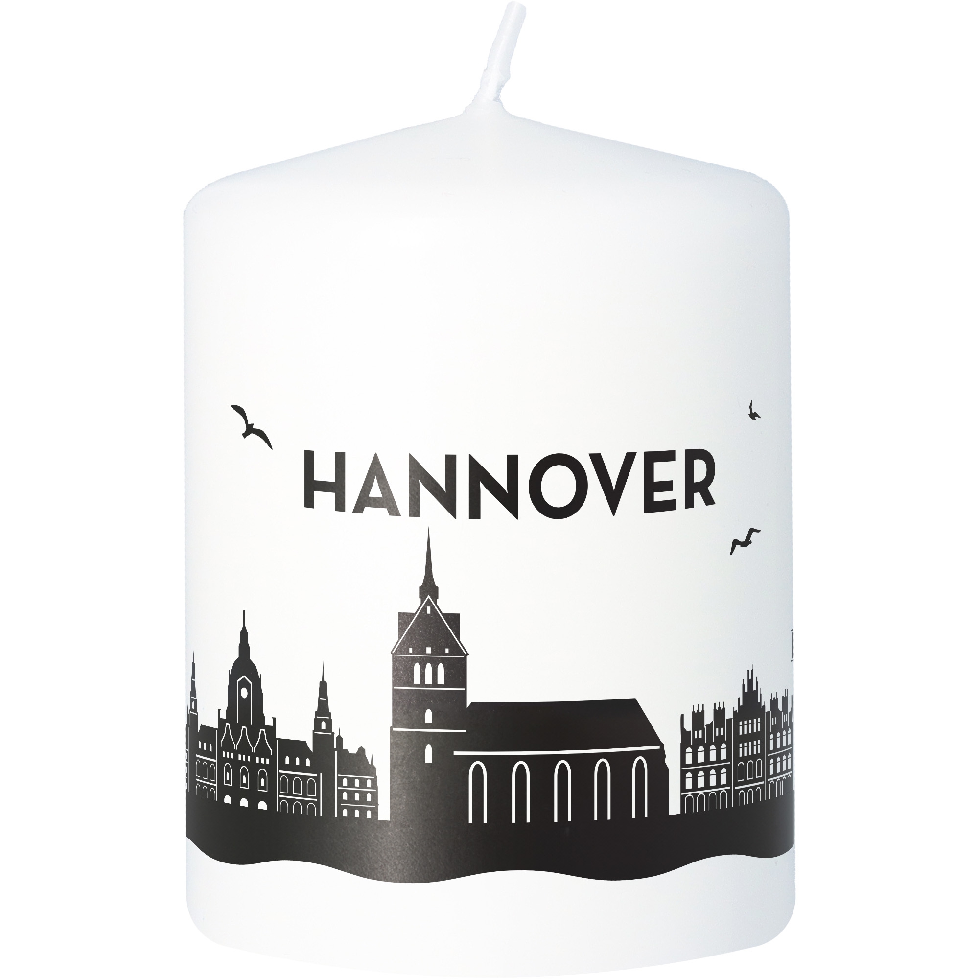 Stumpenkerze Skyline Hannover Stumpenkerze Skyline Hannover