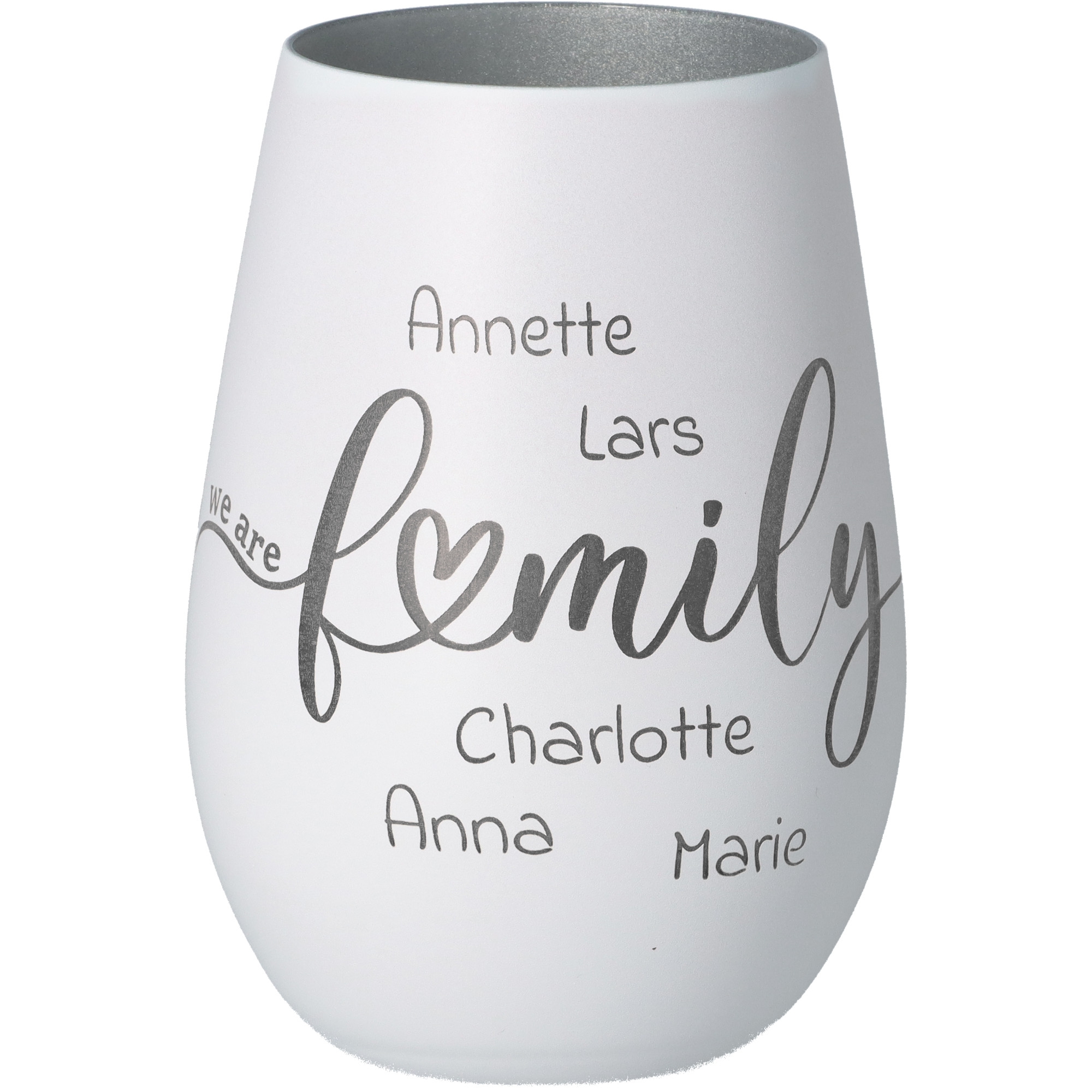 Windlicht "We Are Family"