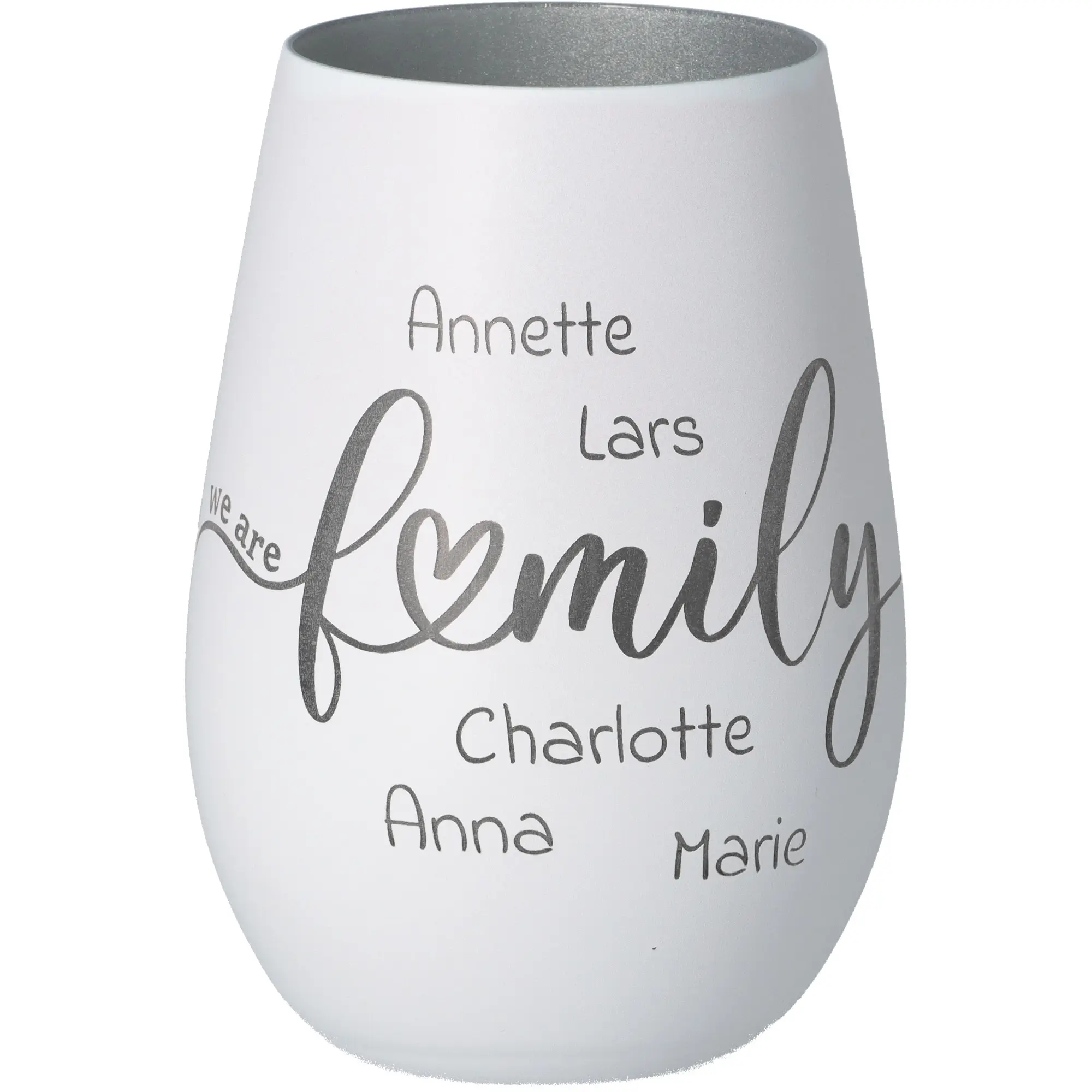 Windlicht "We Are Family"