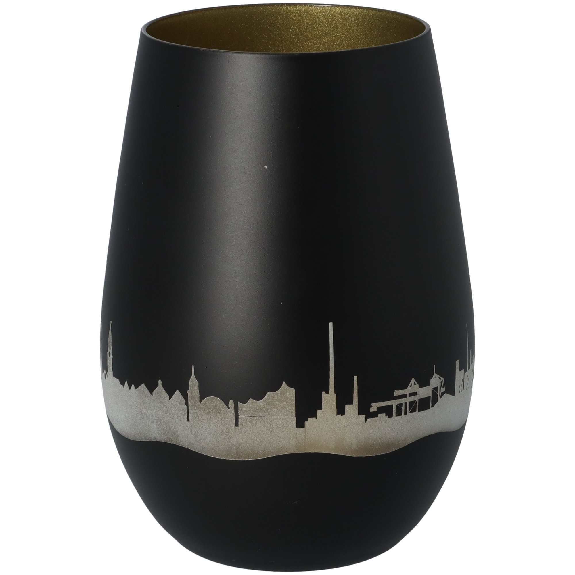 Windlicht Skyline Hamburg