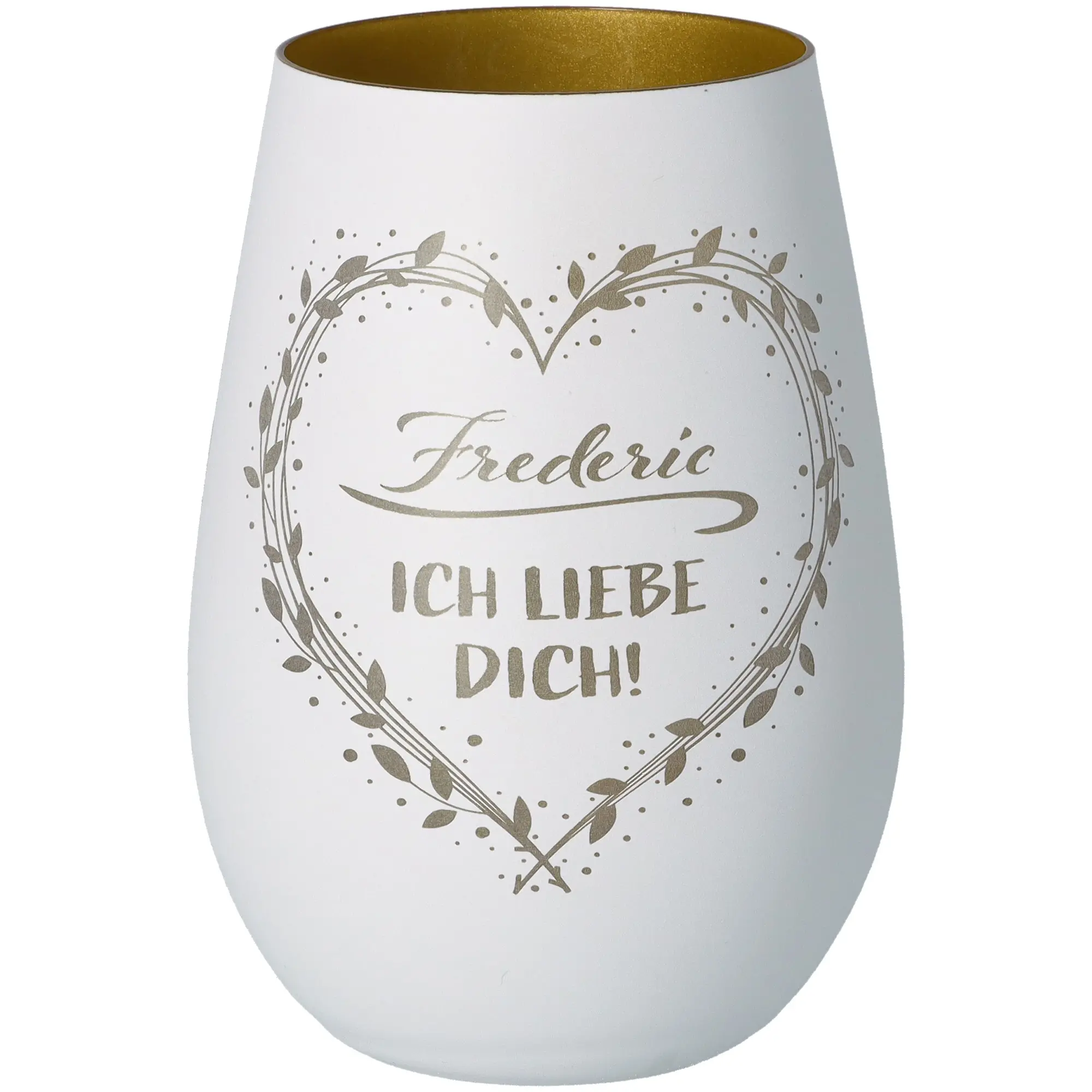 Windlicht "Ich liebe dich"