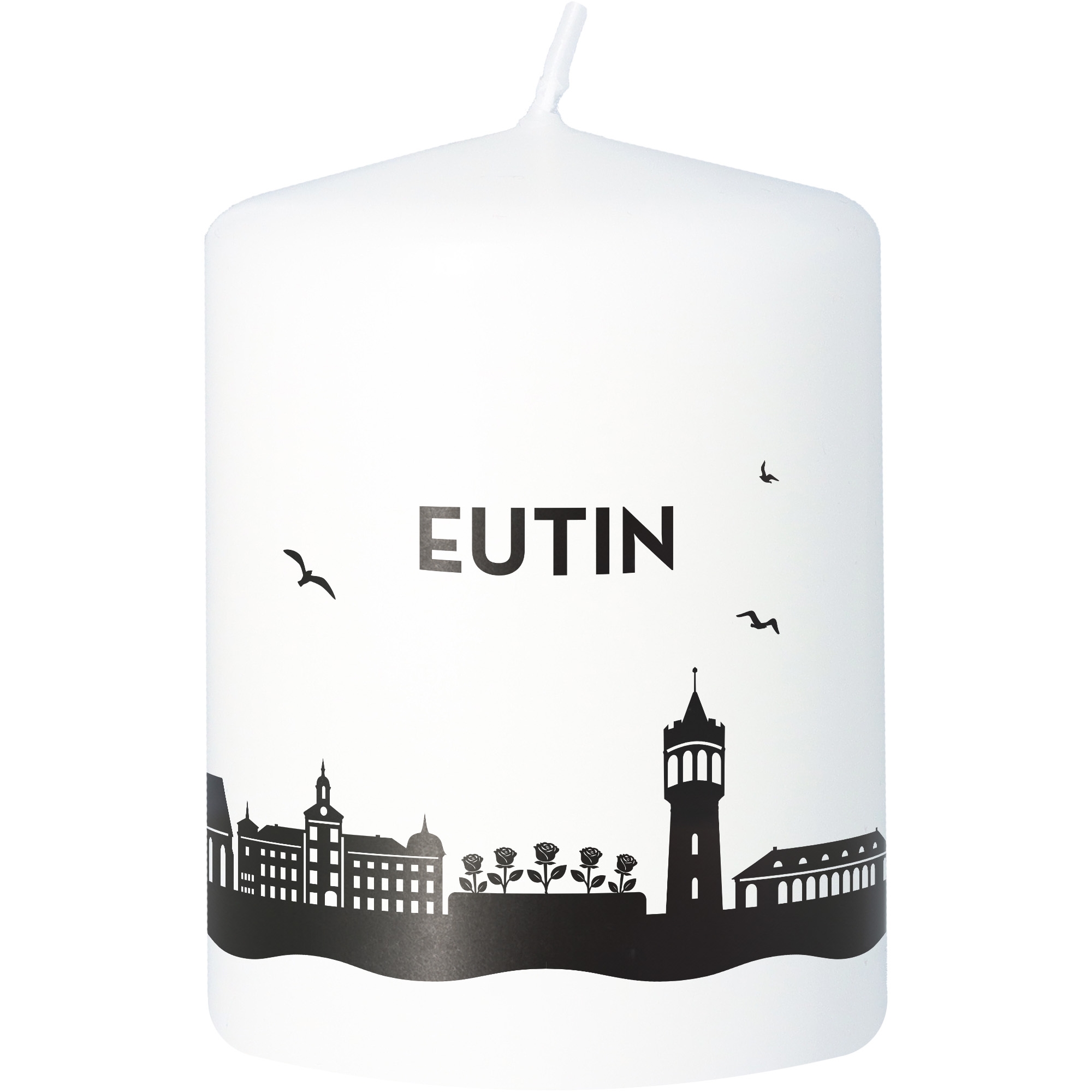 Stumpenkerze Skyline Eutin Tier, Vogel, Kerze