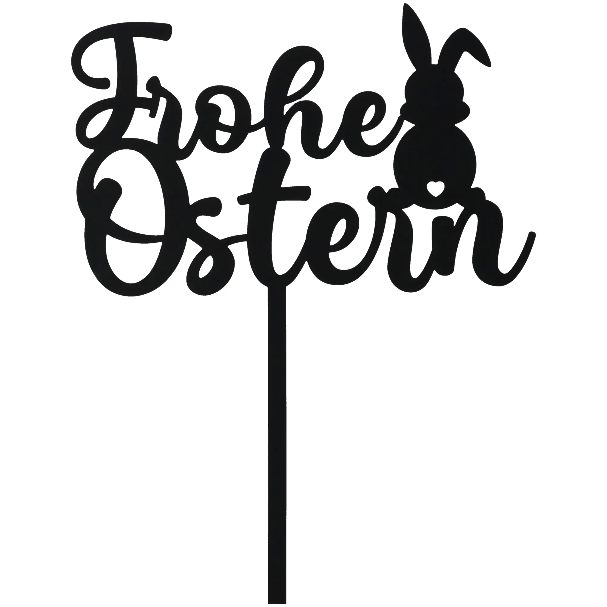 Cake Topper "Frohe Ostern" Acryl