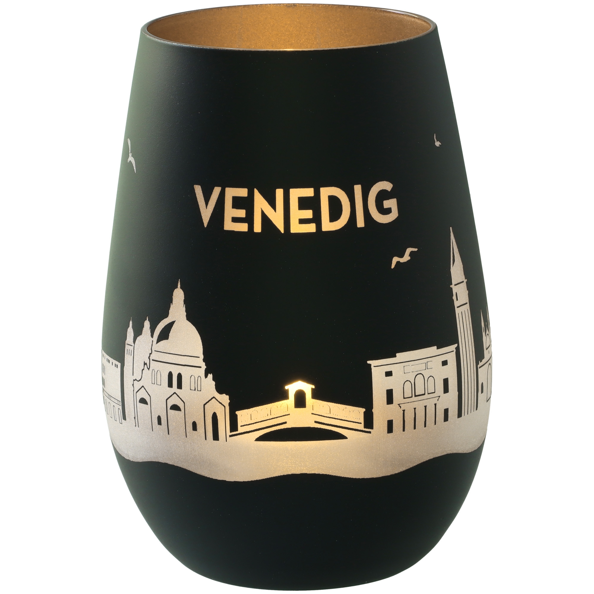 Windlicht Skyline Venedig Krug, Töpferei