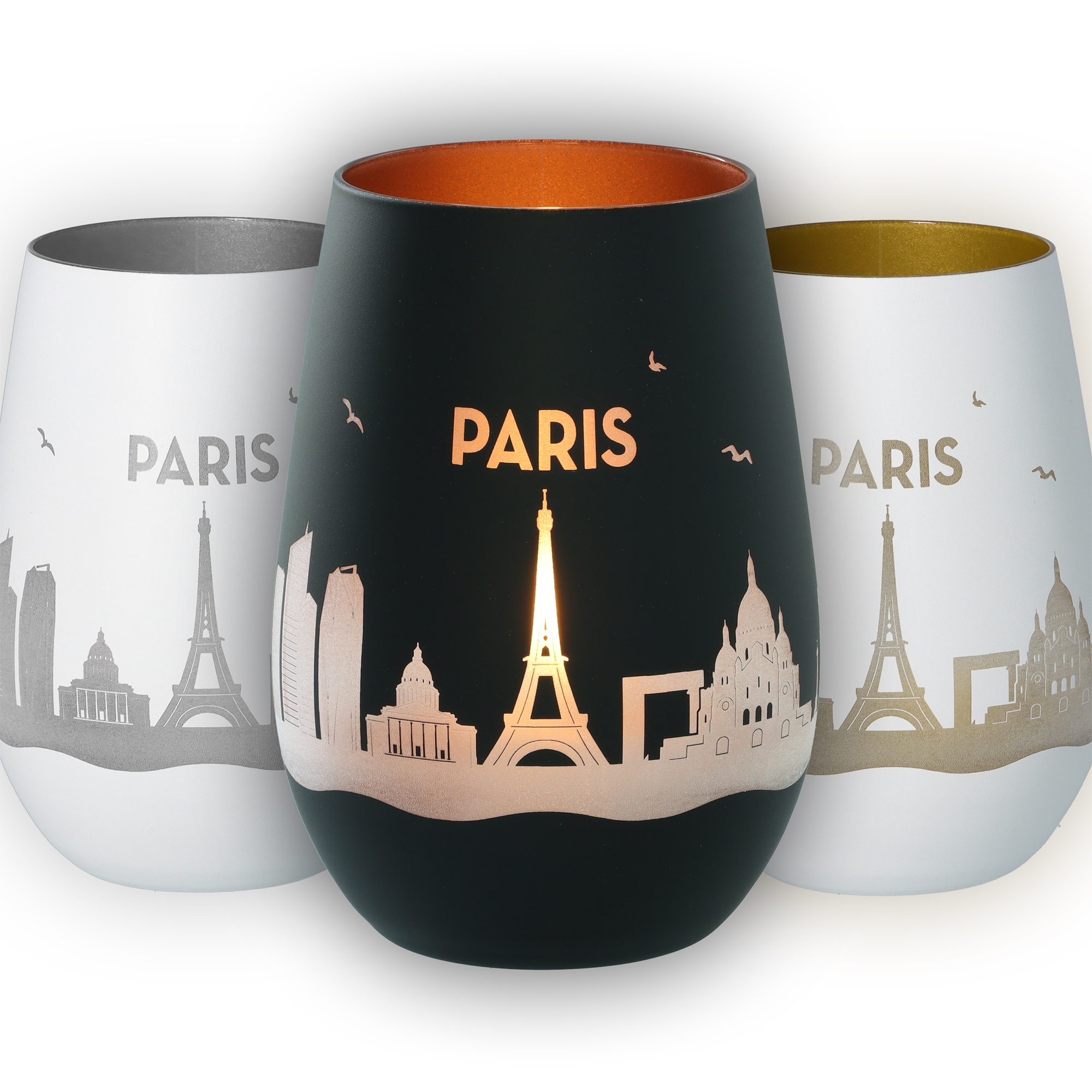 Windlicht Skyline Paris Töpferei, Tasse, Krug