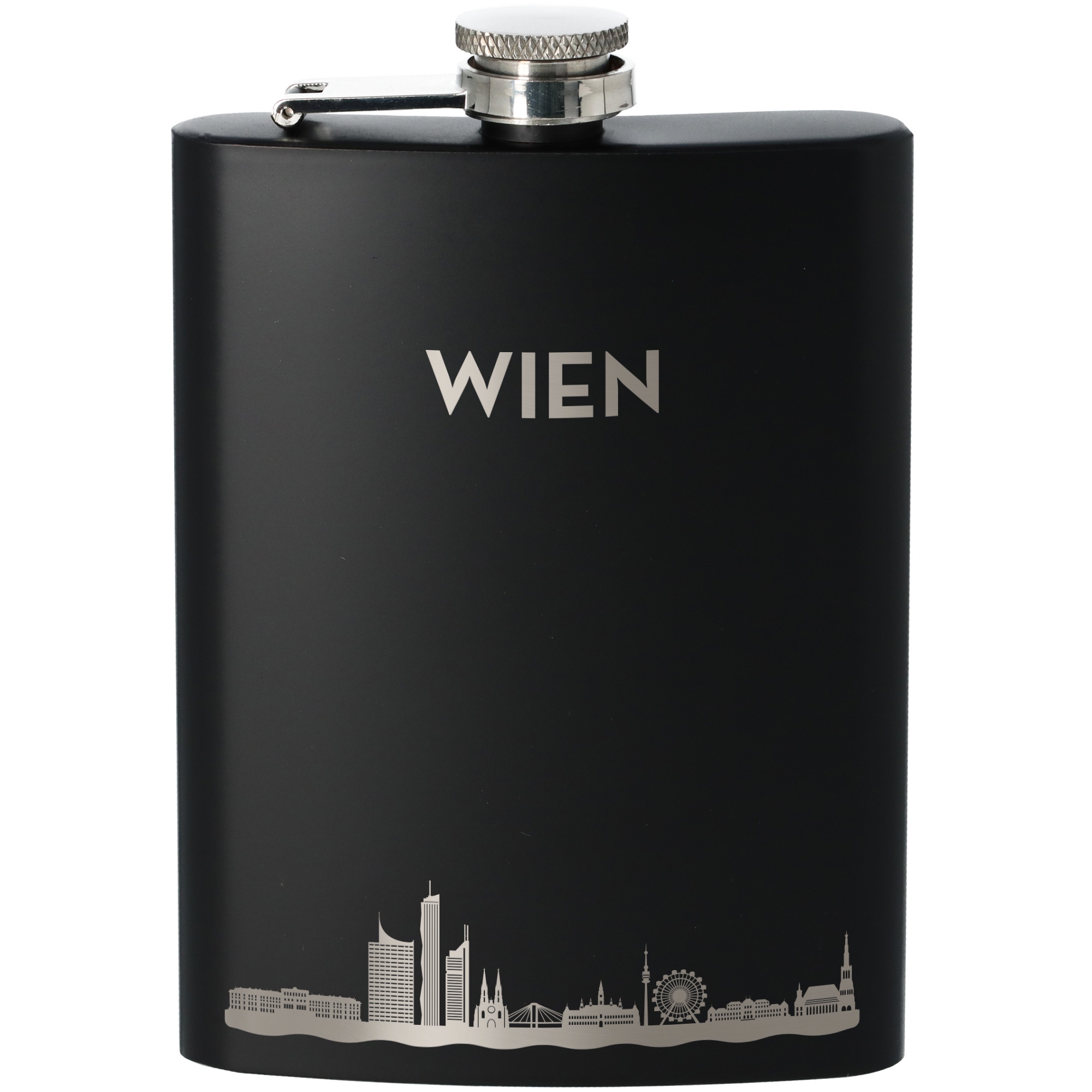 Flachmann Skyline Wien Flasche, Rasierwasser