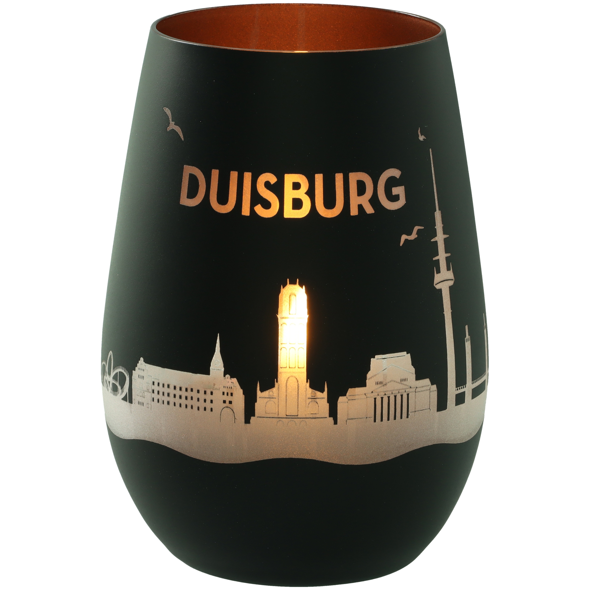 Windlicht Skyline Duisburg Windlicht Skyline Duisburg