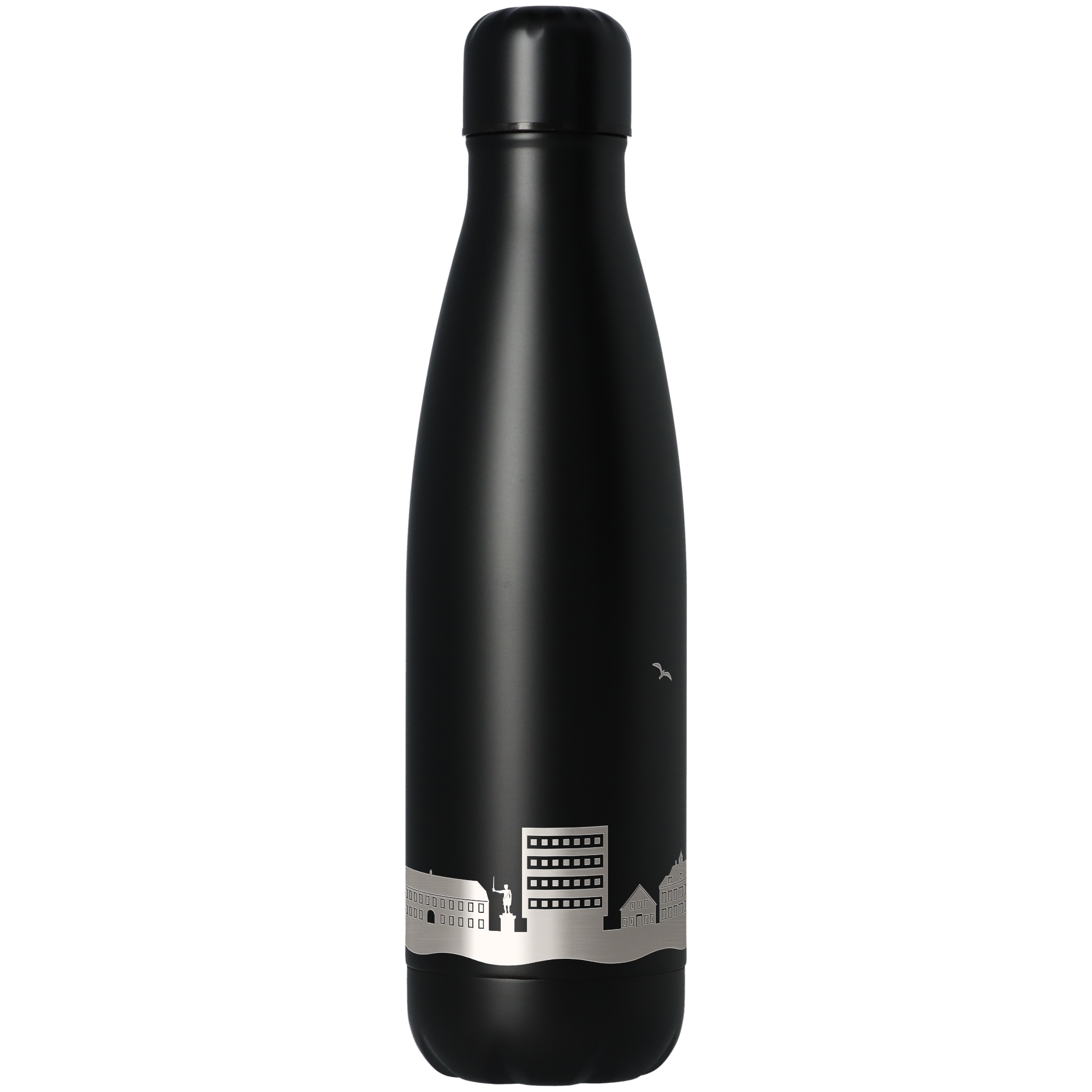 Trinkflasche Skyline Bad Bramstedt Flasche, Wasserflasche, Shaker