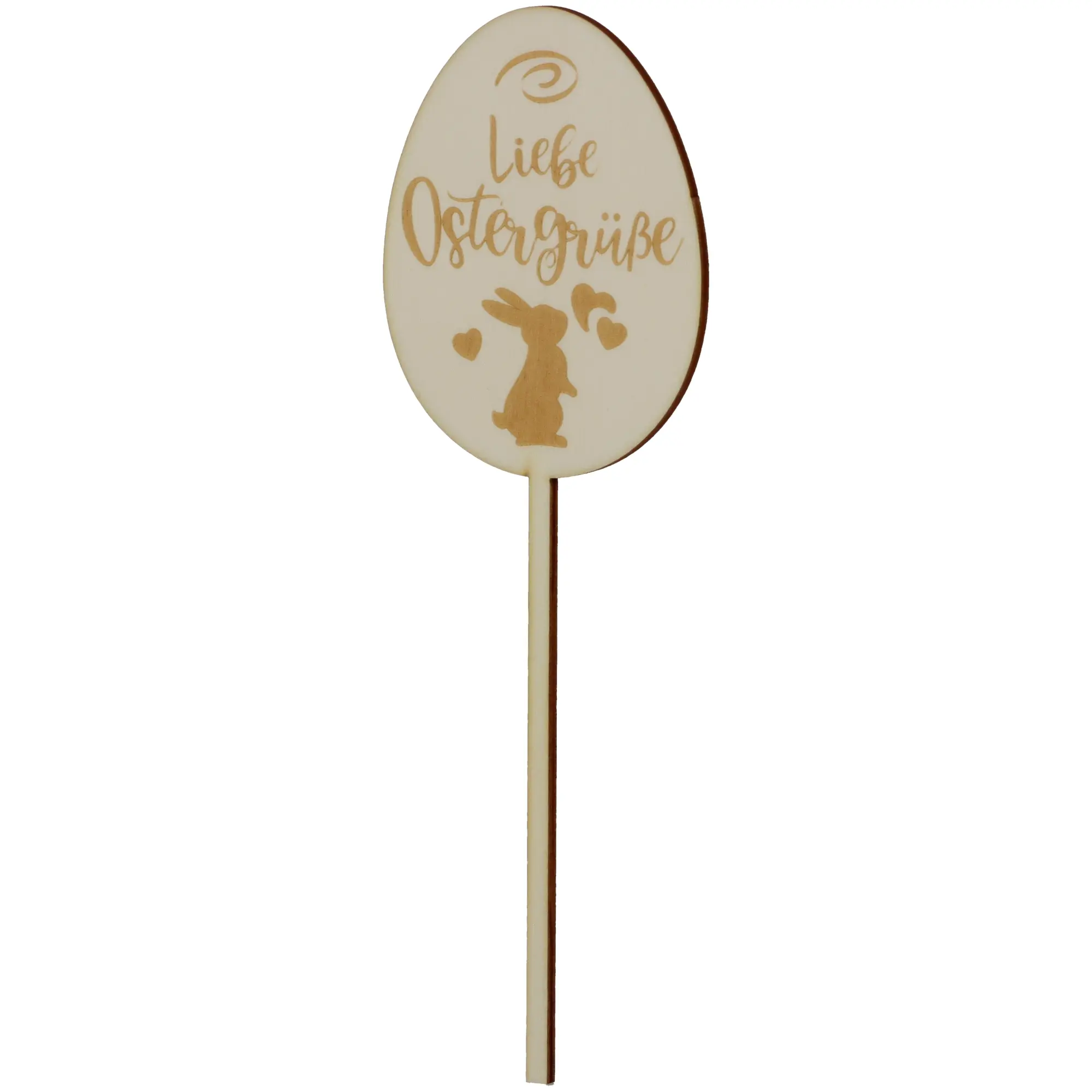 Blumenstecker "Liebe Ostergrüße"