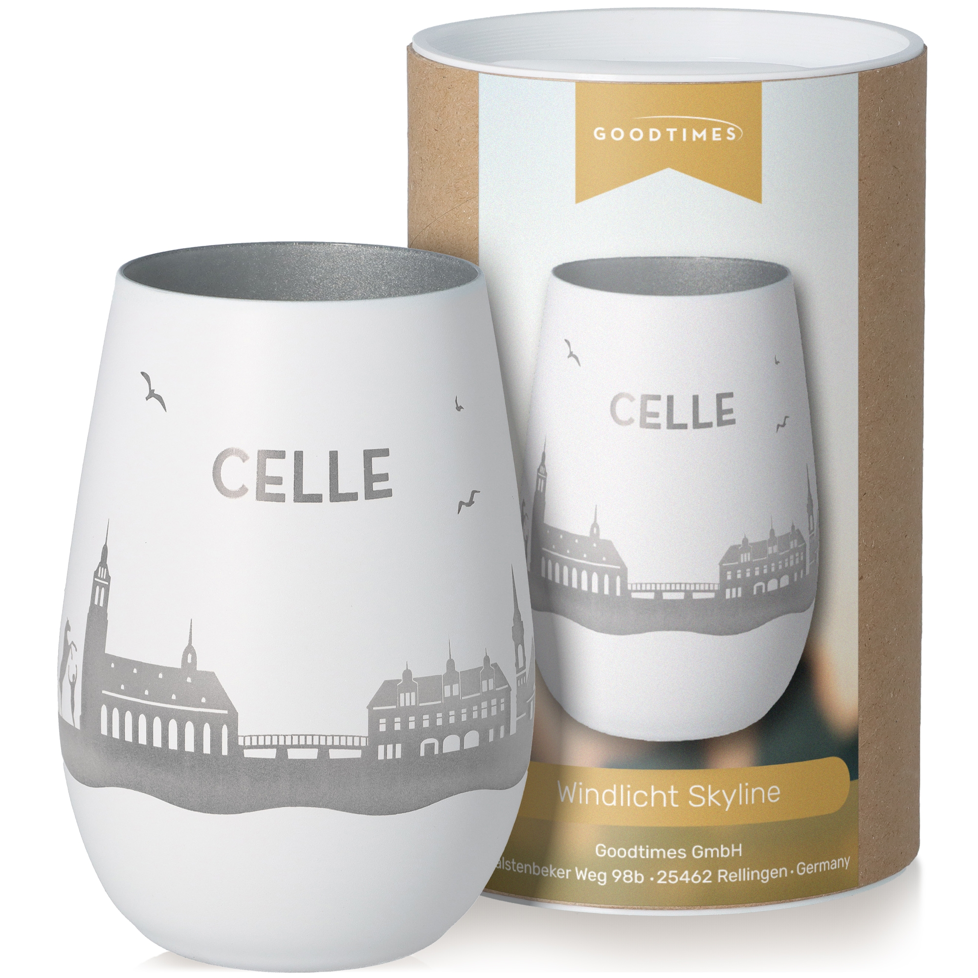Windlicht Skyline Celle
