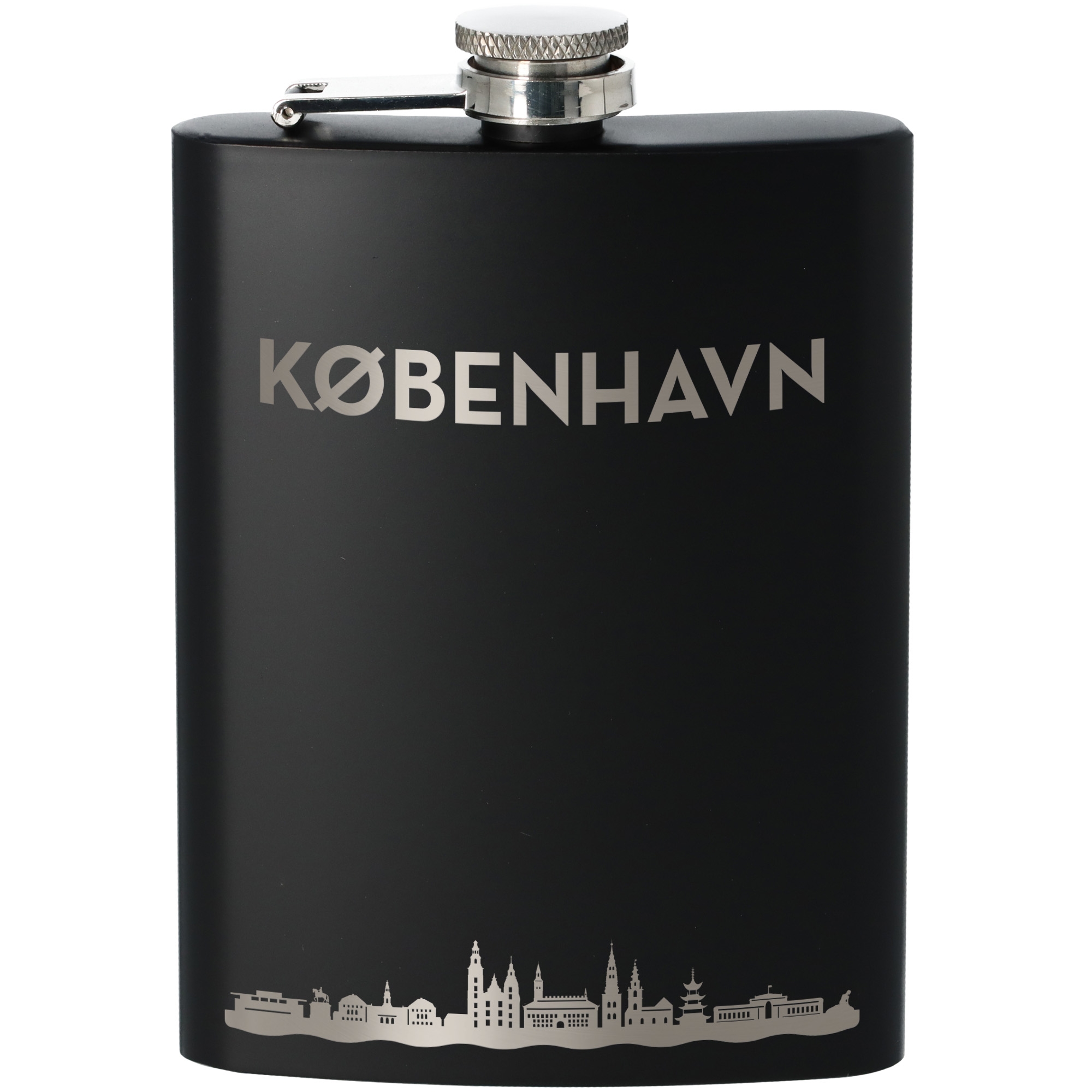 Flachmann Skyline Kopenhagen Flasche, Rasierwasser
