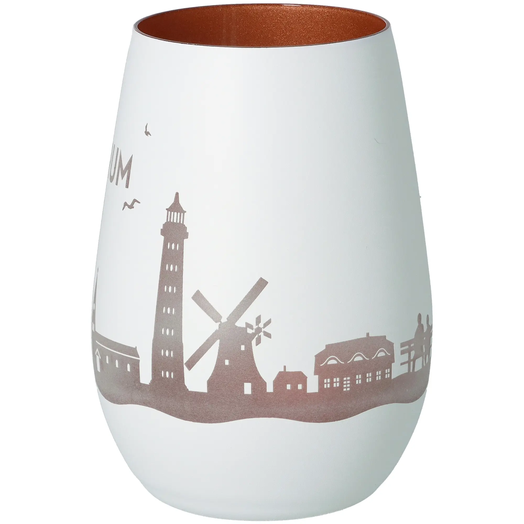 Windlicht Skyline Amrum