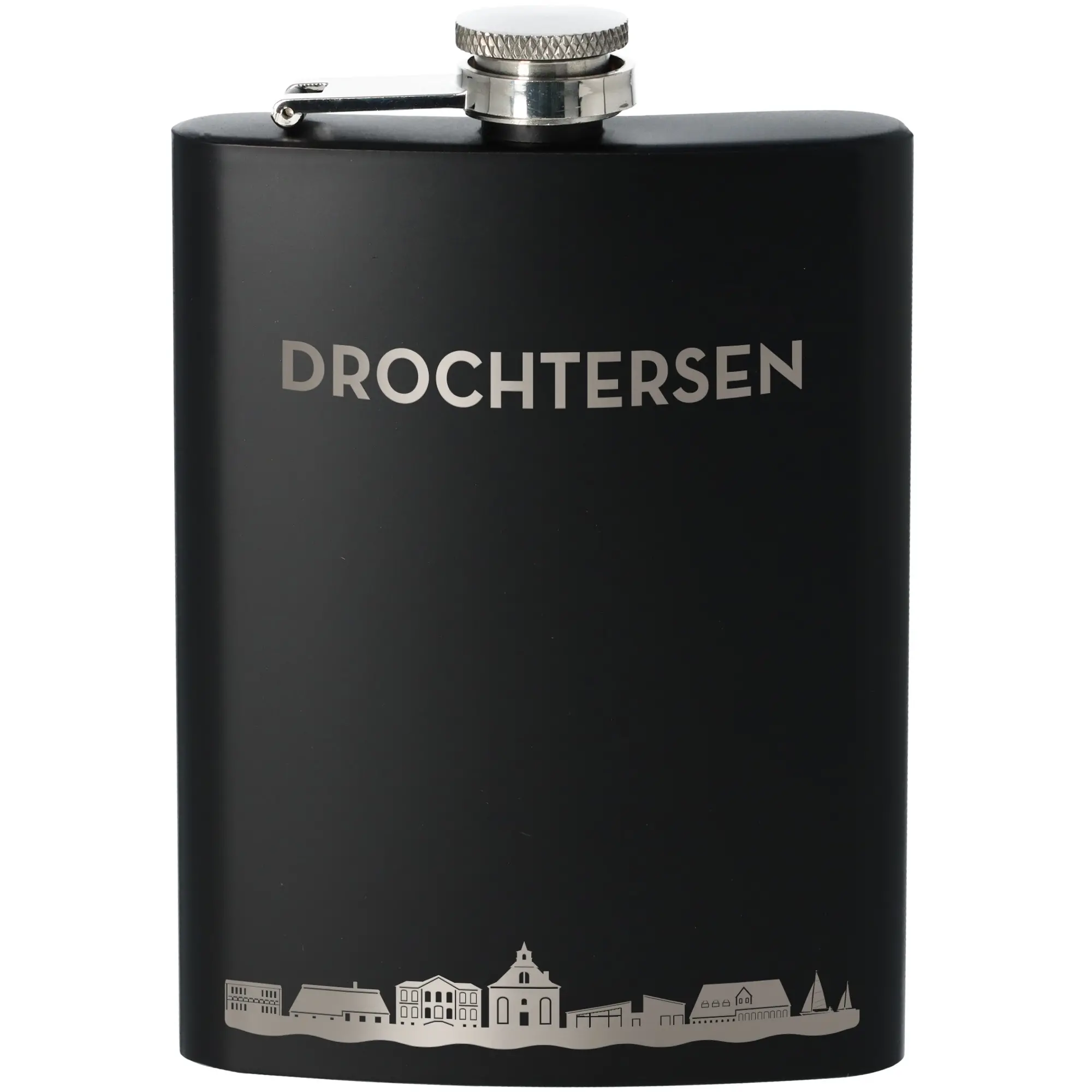 Flachmann Skyline Drochtersen Flasche, Rasierwasser