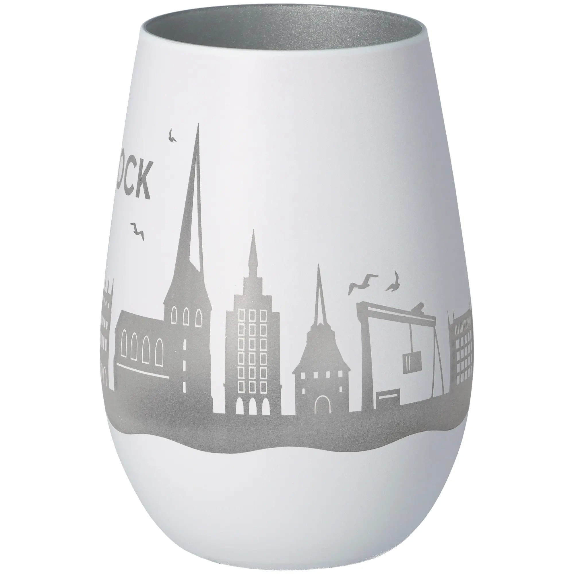 Windlicht Skyline Rostock