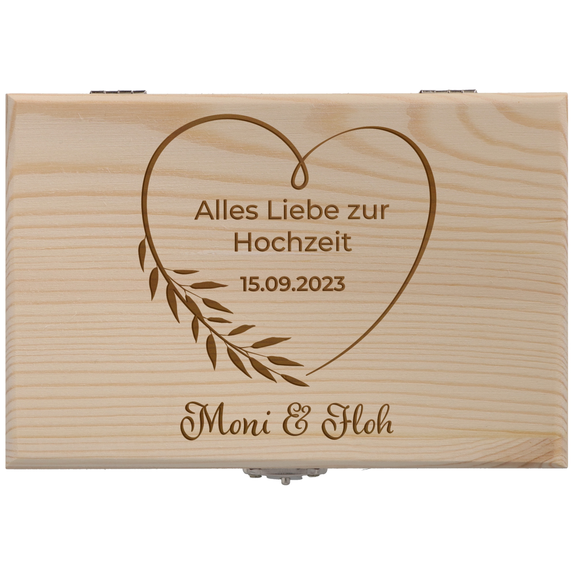 Geschenkbox "Alles Liebe zur Hochzeit" Kiste