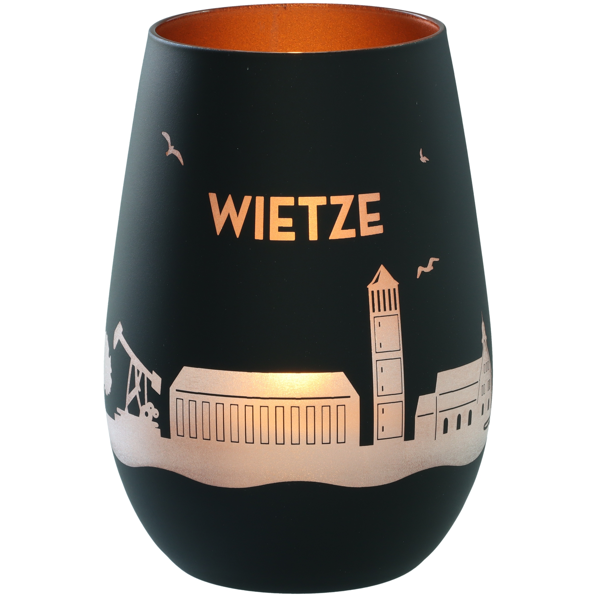 Windlicht Skyline Wietze Töpferei, Krug, Tasse, Lampe