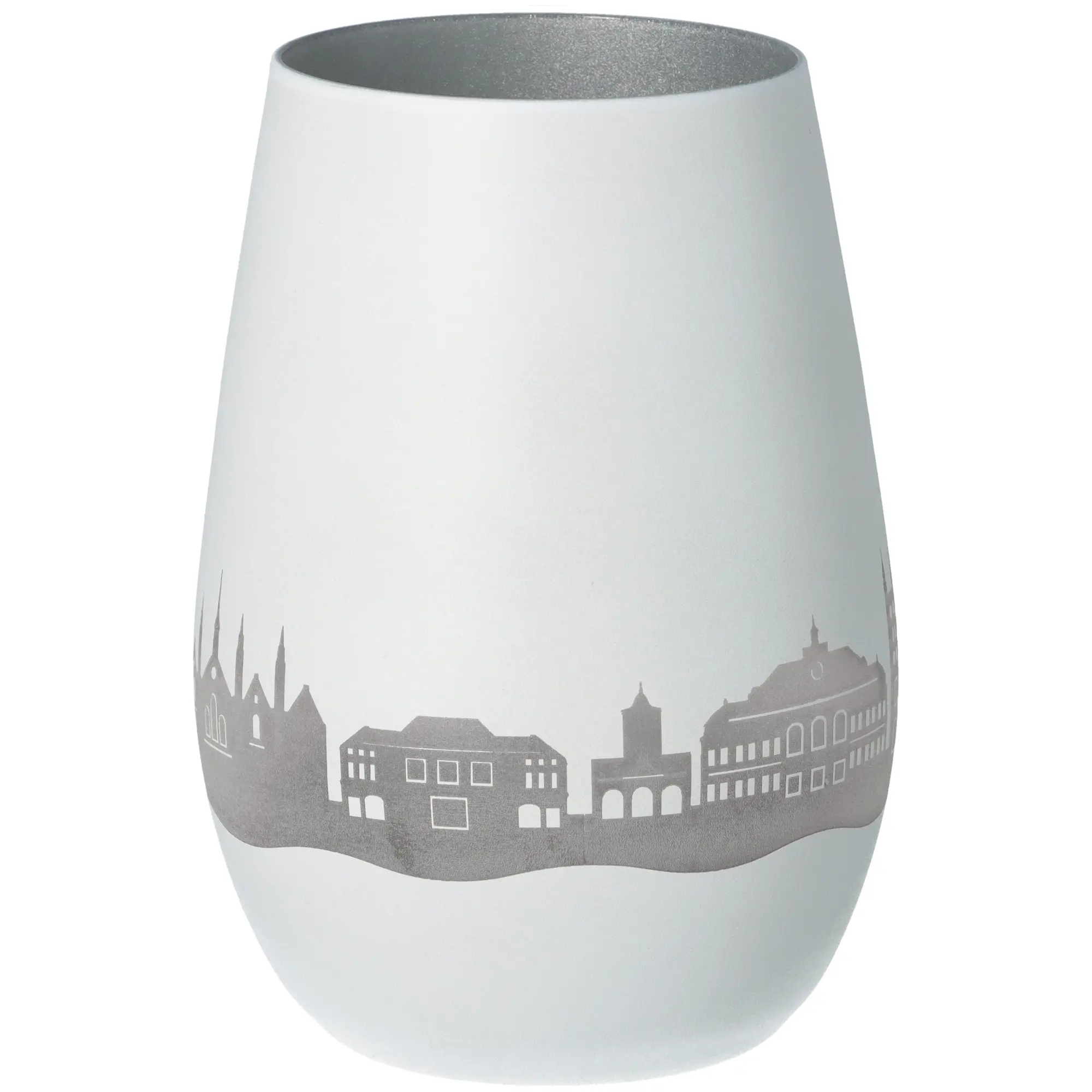 Windlicht Skyline Lübeck