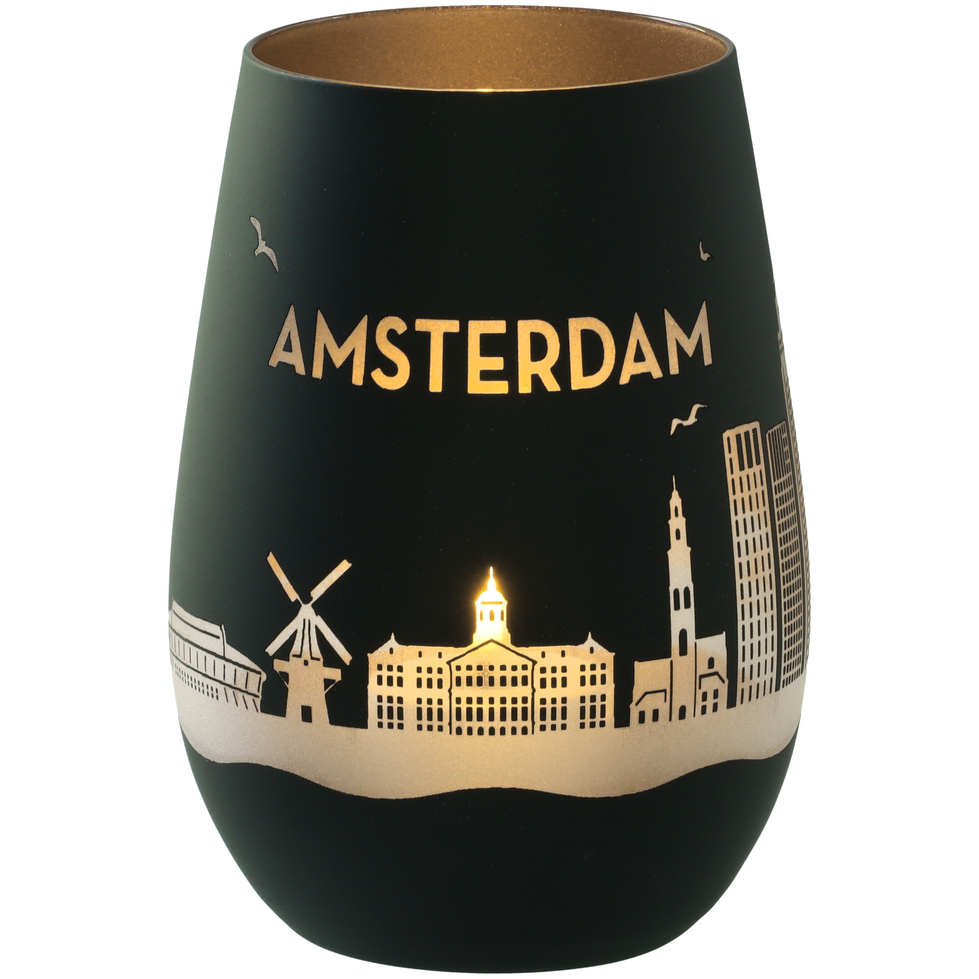 Windlicht Skyline Amsterdam Töpferei, Krug
