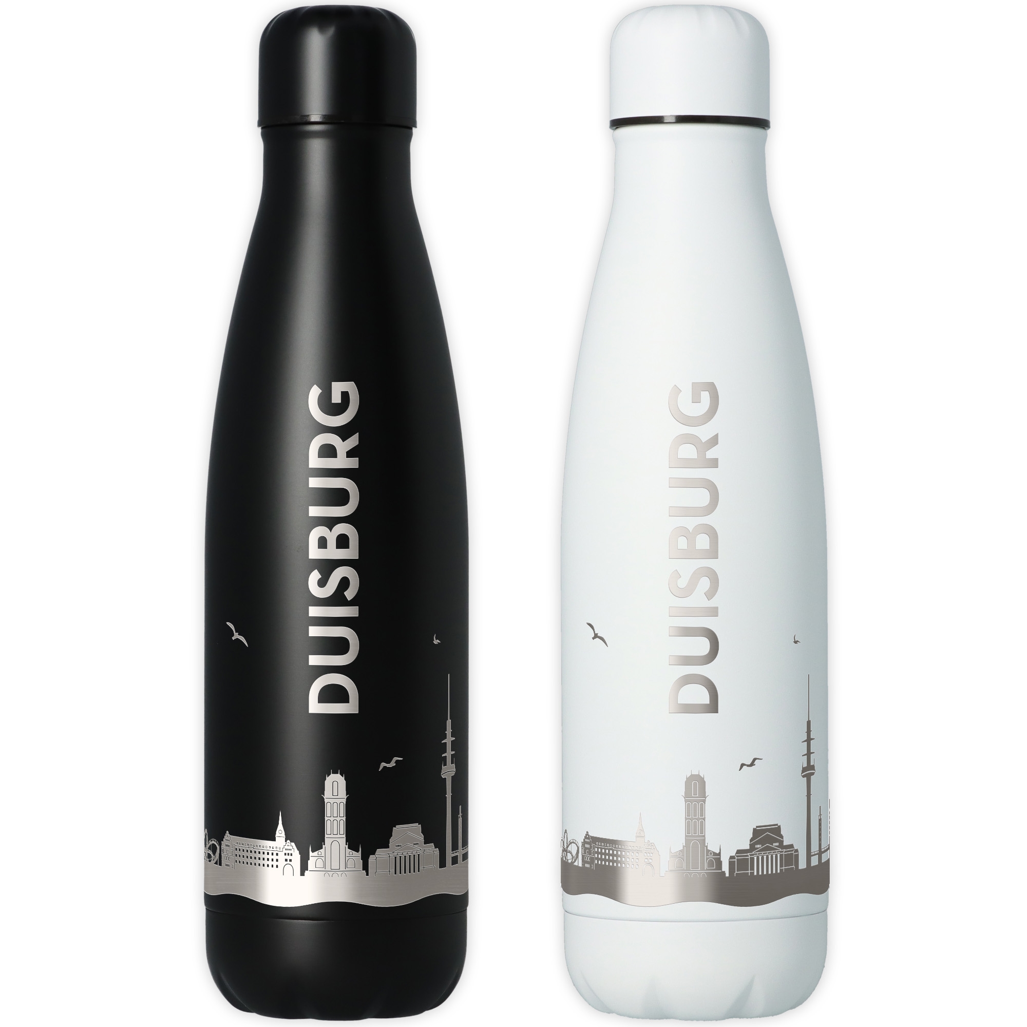 Trinkflasche Skyline Duisburg