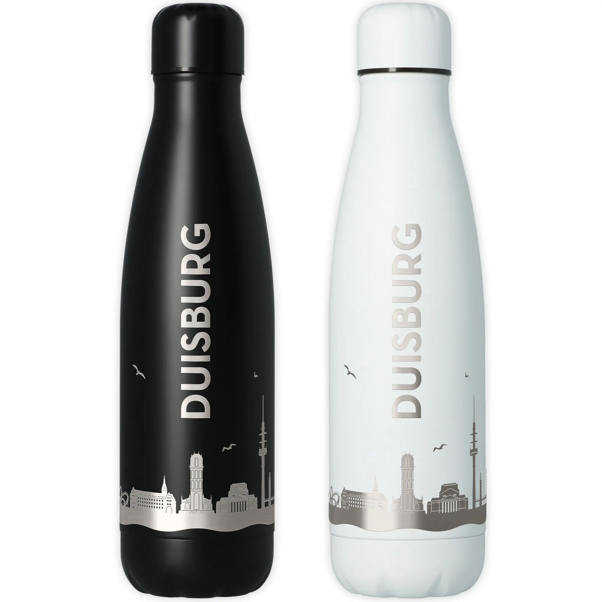 Trinkflasche Skyline Duisburg