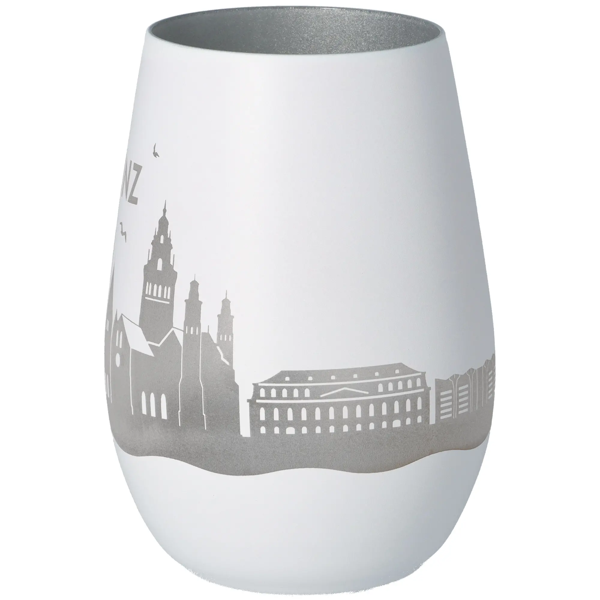 Windlicht Skyline Mainz