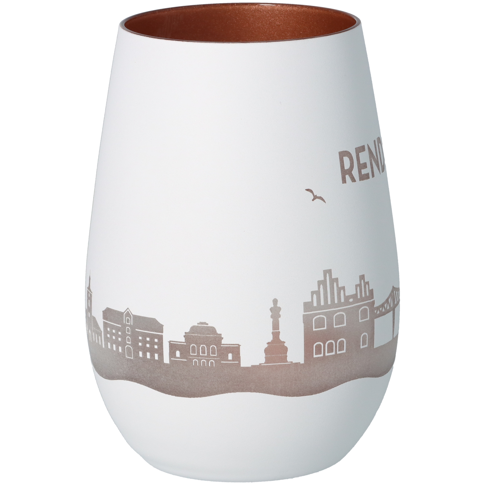 Windlicht Skyline Rendsburg