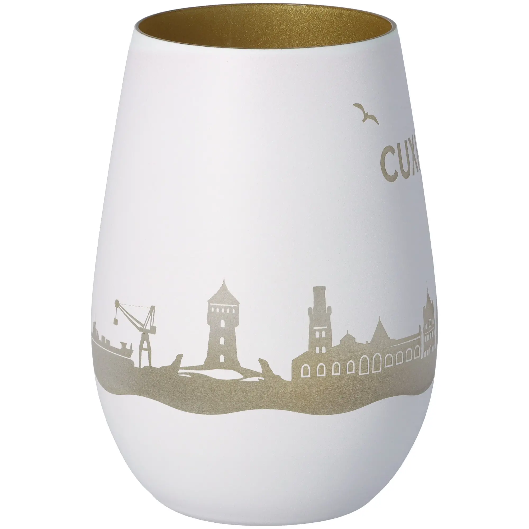 Windlicht Skyline Cuxhaven
