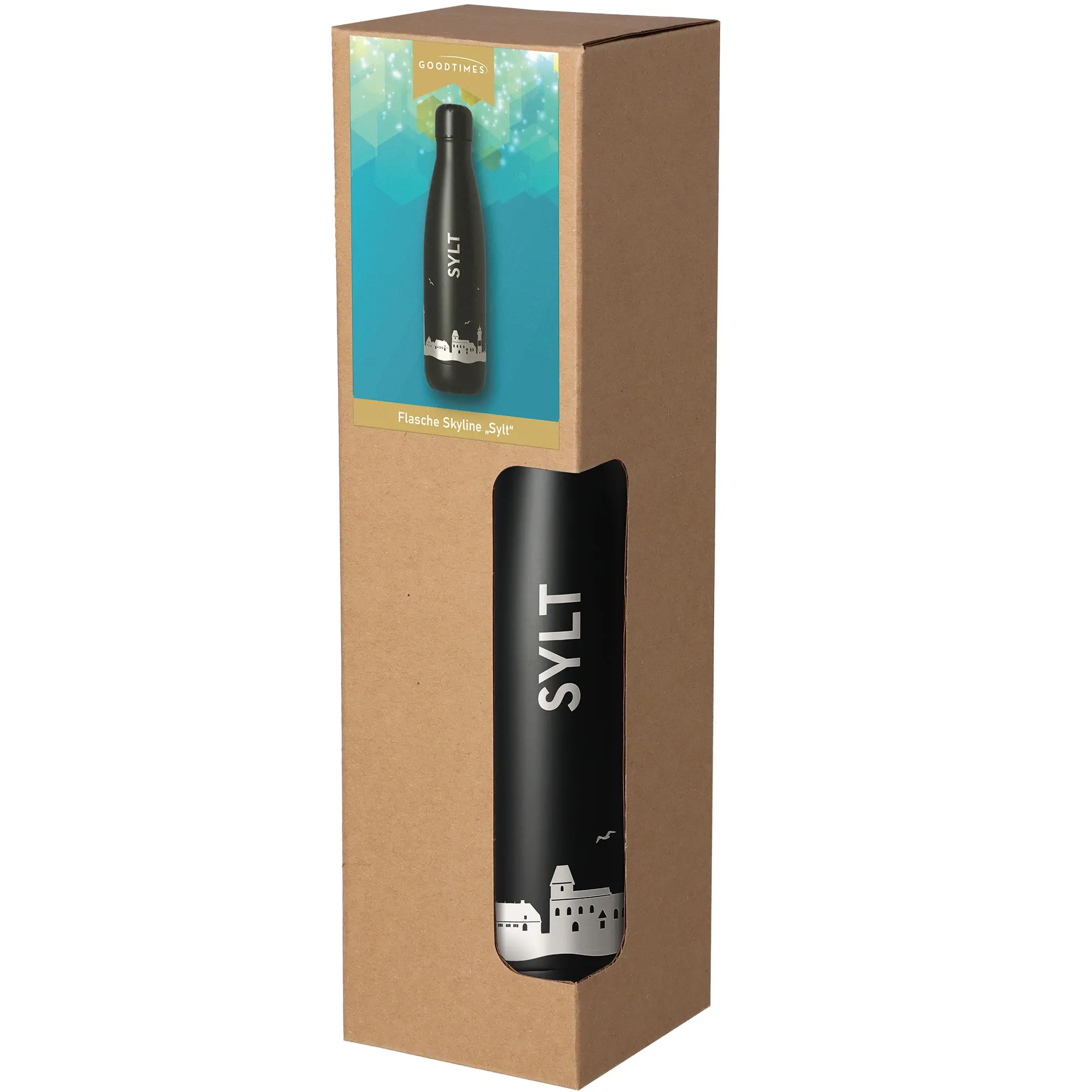 Trinkflasche Skyline Sylt
