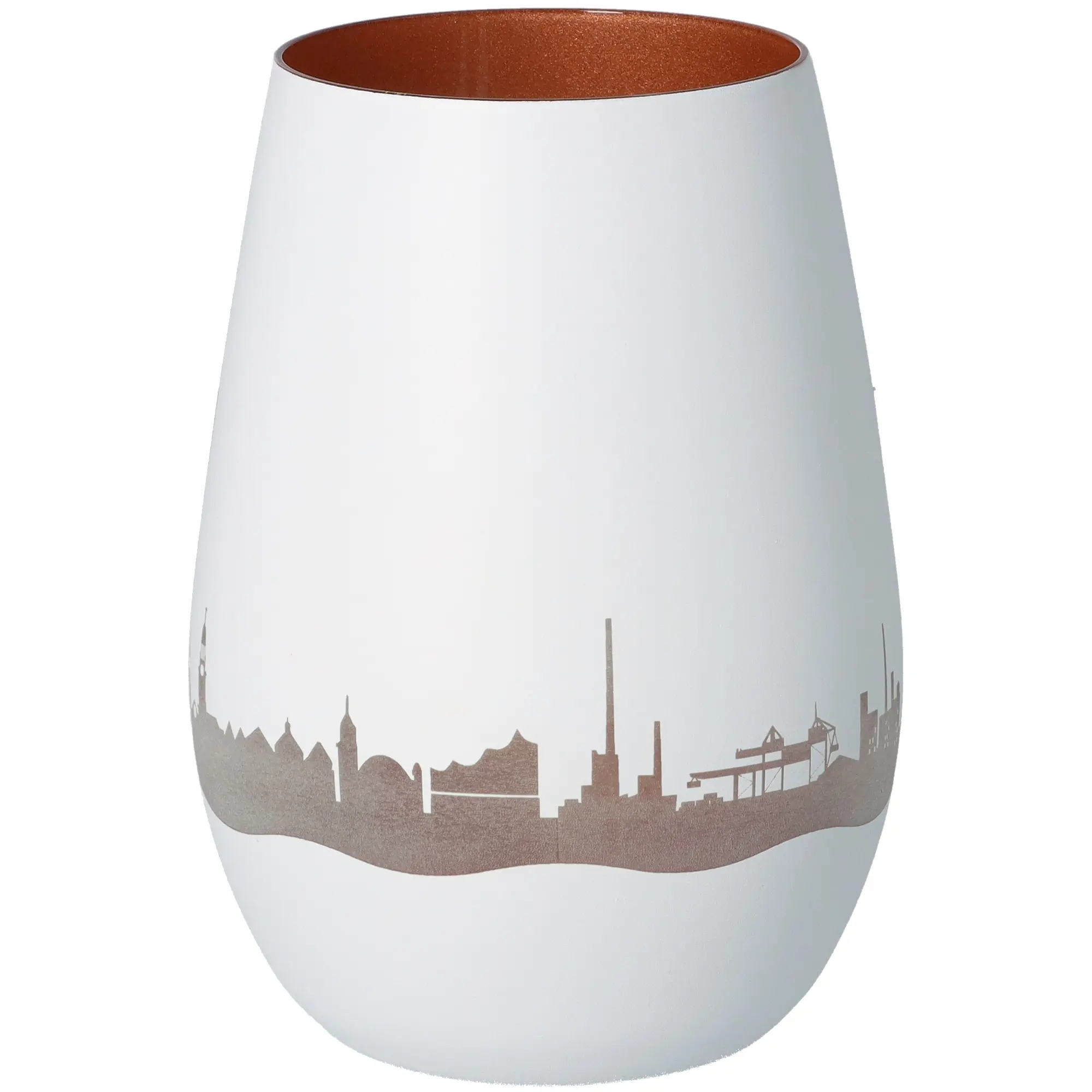 Windlicht Skyline Hamburg