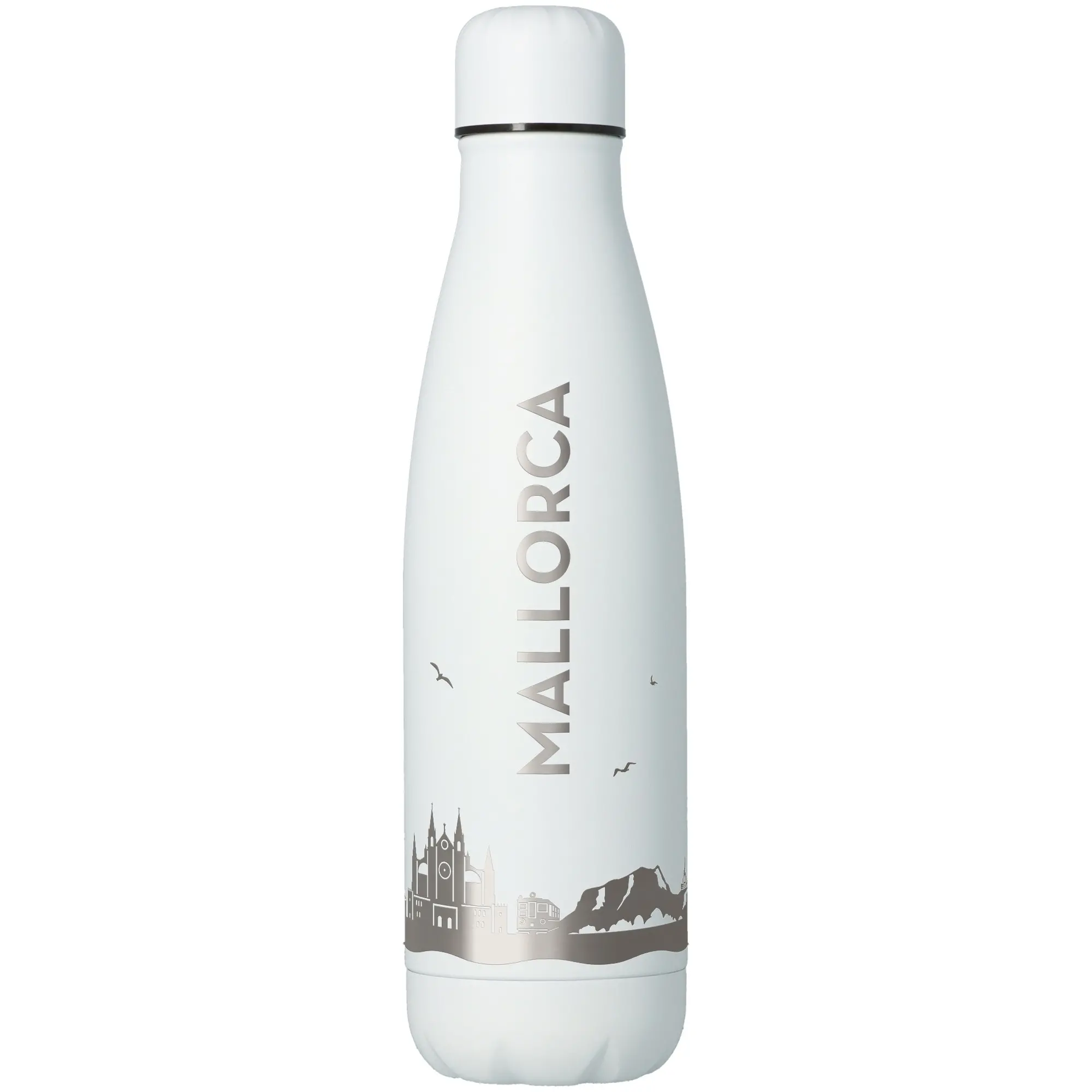 Trinkflasche Skyline Mallorca Flasche, Wasserflasche