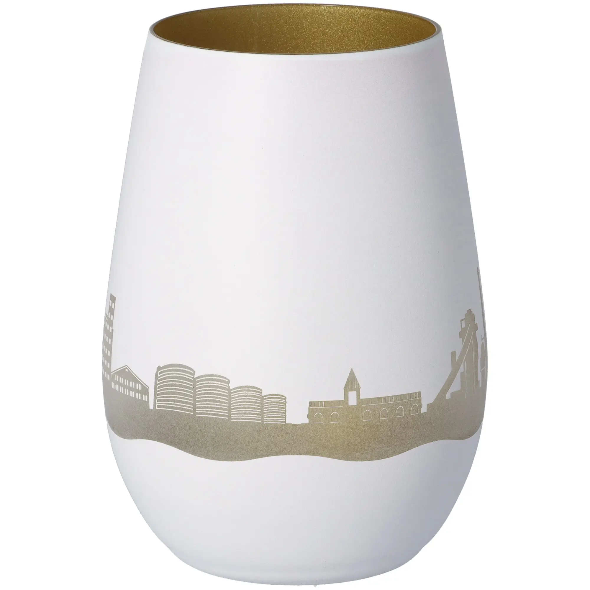 Windlicht Skyline Duisburg