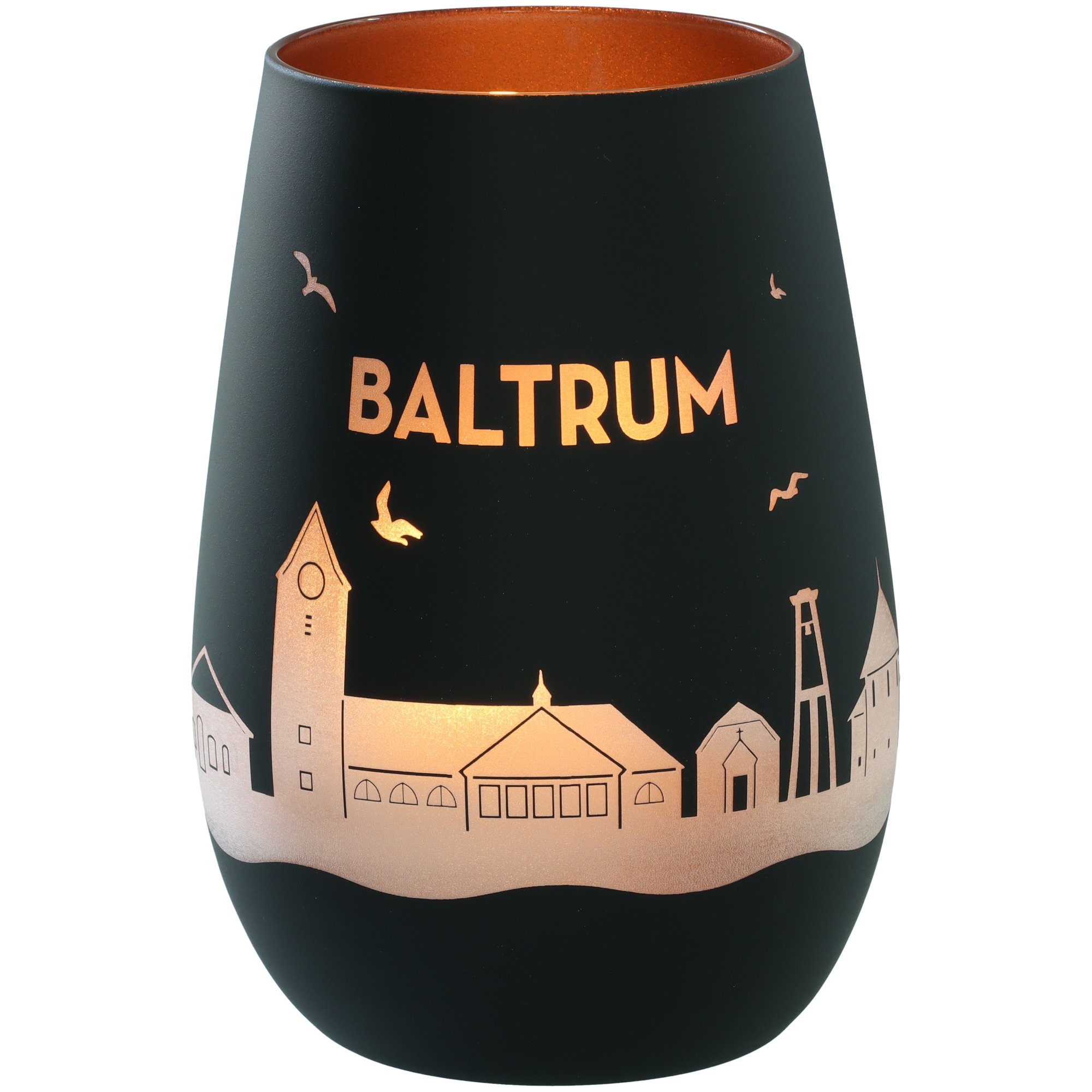 Windlicht Skyline Baltrum Krug, Töpferei