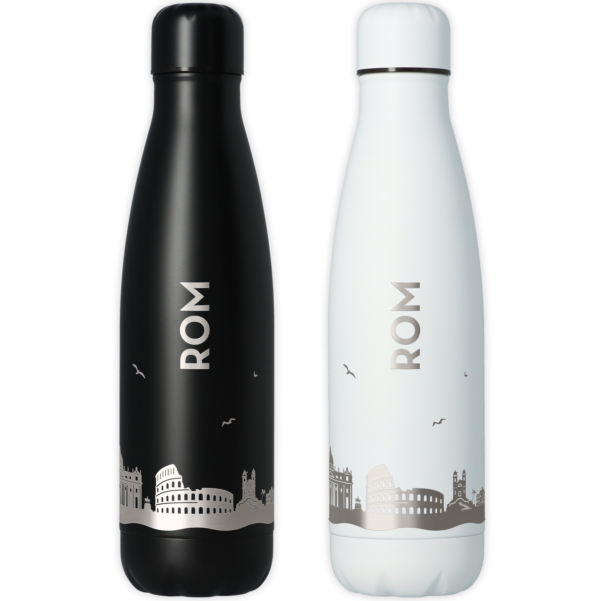 Trinkflasche Skyline Rom Flasche, Wasserflasche