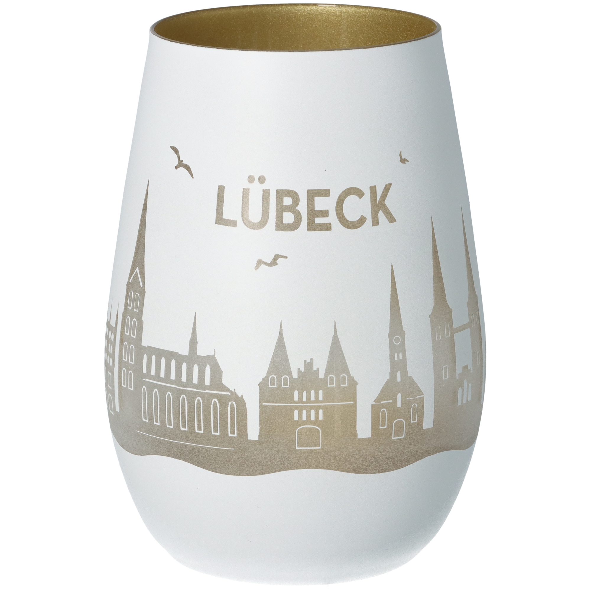 Windlicht Skyline Lübeck Windlicht Skyline Lübeck