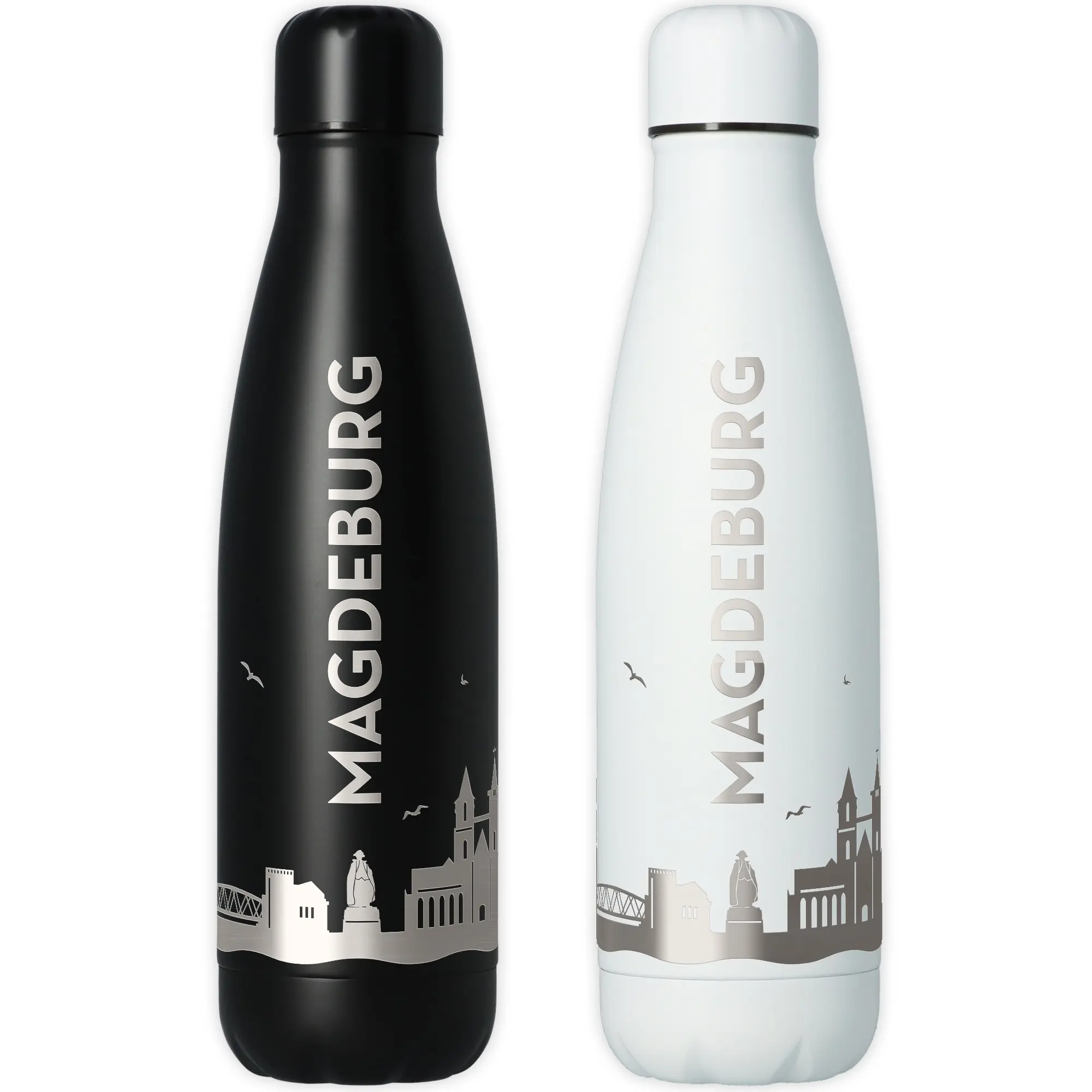Trinkflasche Skyline Magdeburg