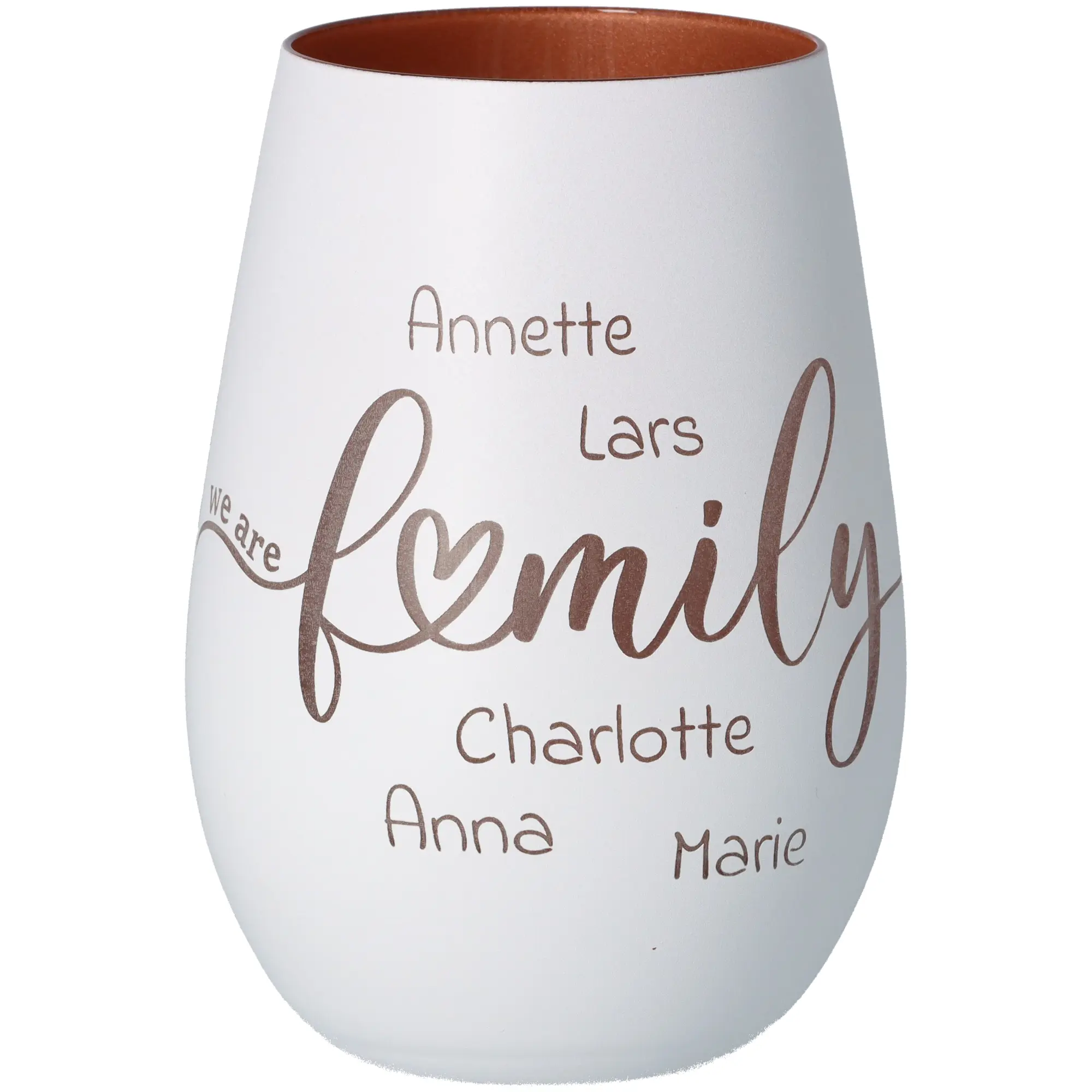 Windlicht "We Are Family"