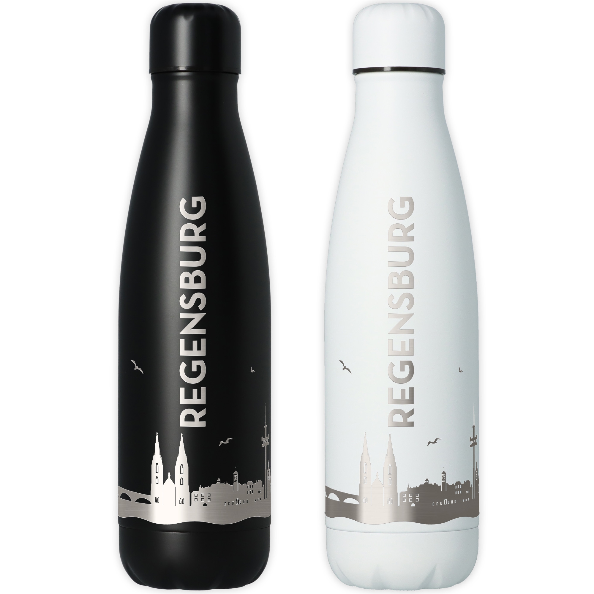 Trinkflasche Skyline Regensburg